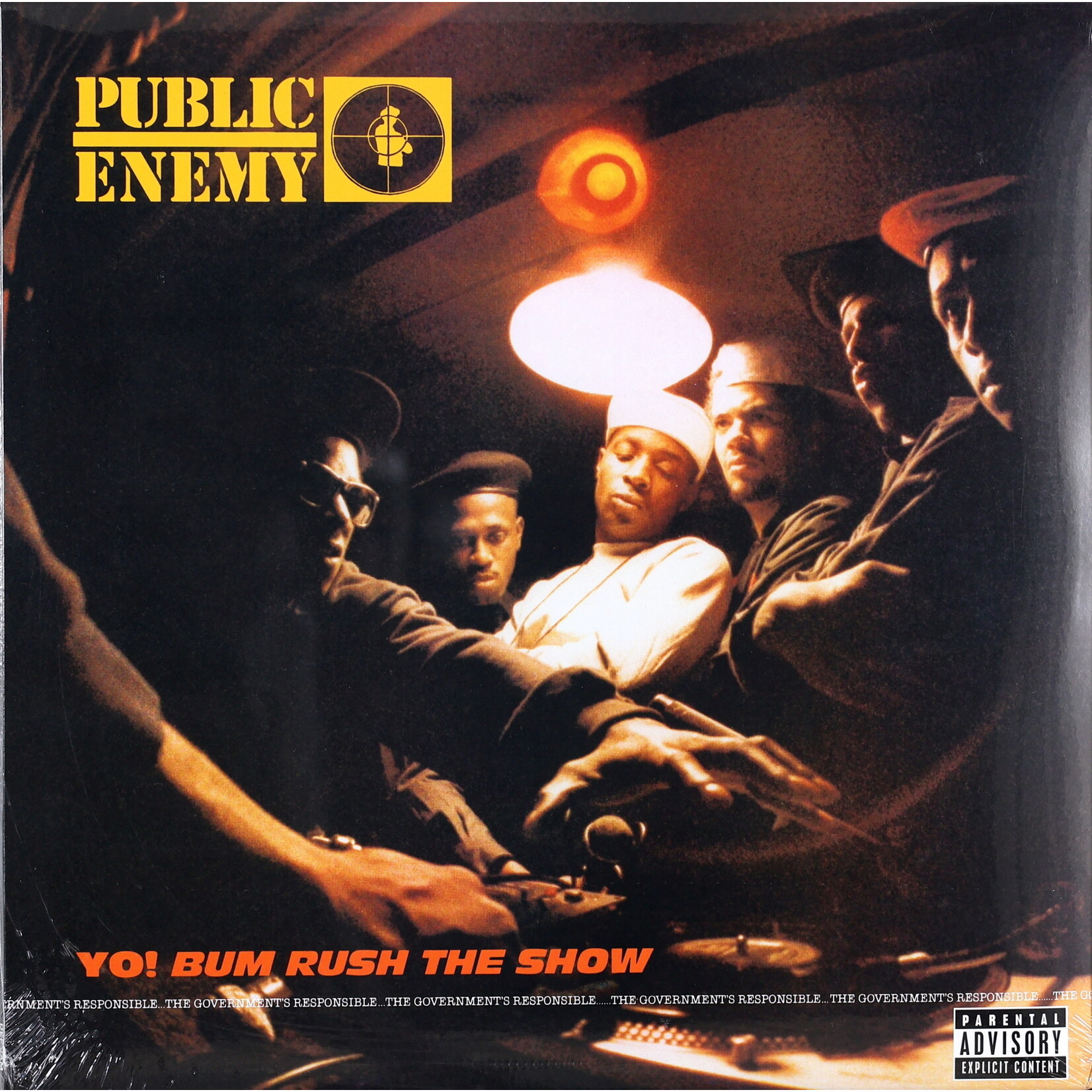 PUBLIC ENEMY - YO! BUM RUSH THE SHOW - COLOURED REISSUE LP