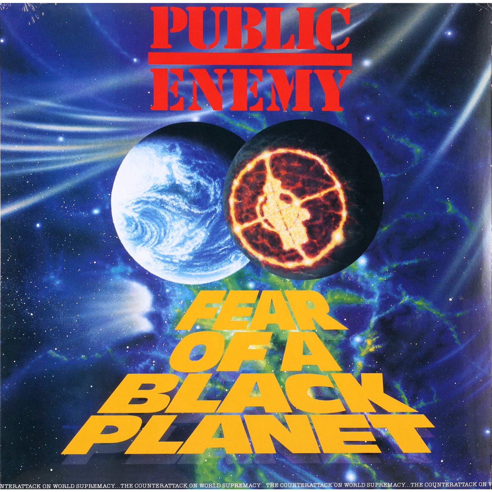 PUBLIC ENEMY - FEAR OF A BLACK PLANET - LP