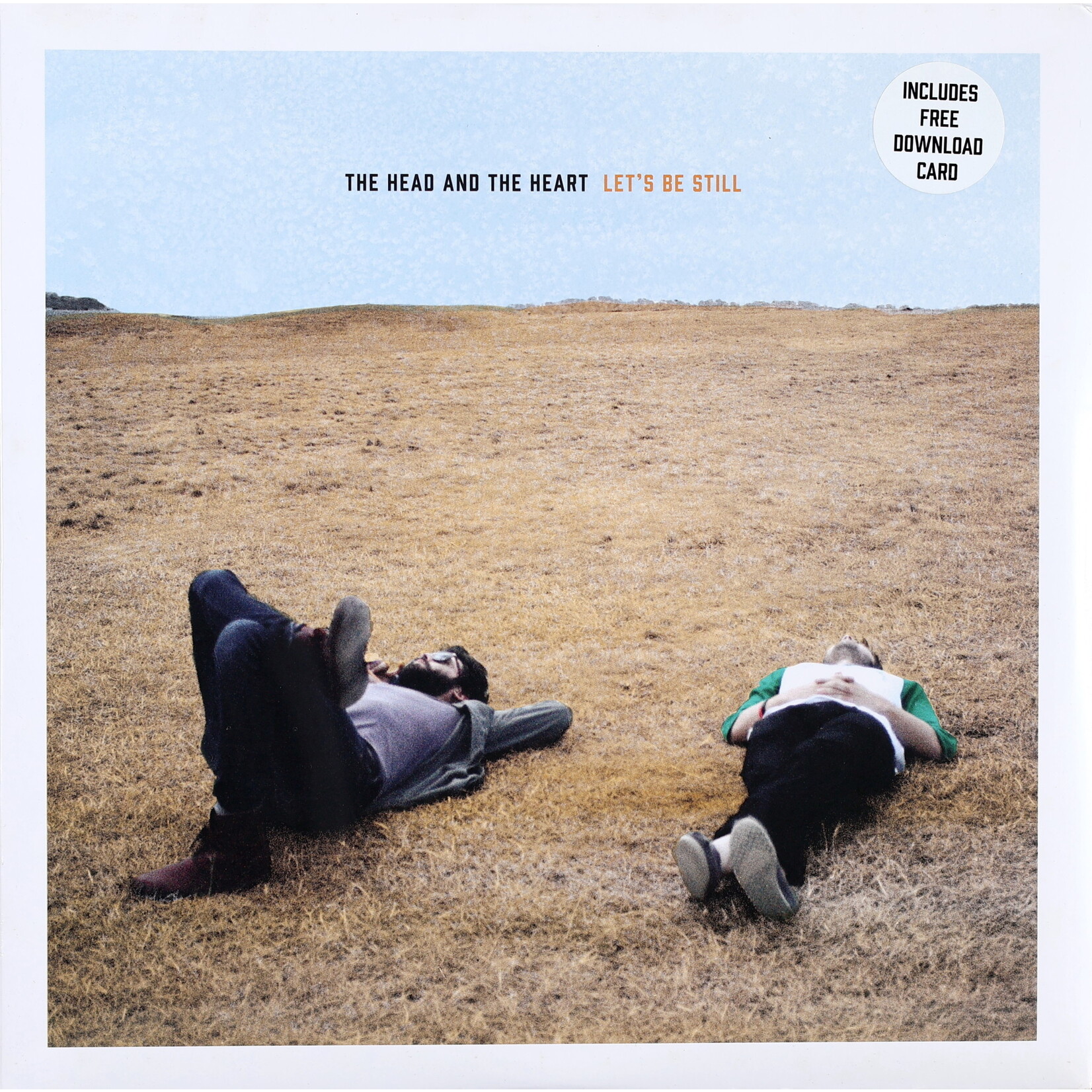 HEAD AND THE HEART - LET'S BE STILL - GATEFOLD 2LP + DOWNLOAD CODE