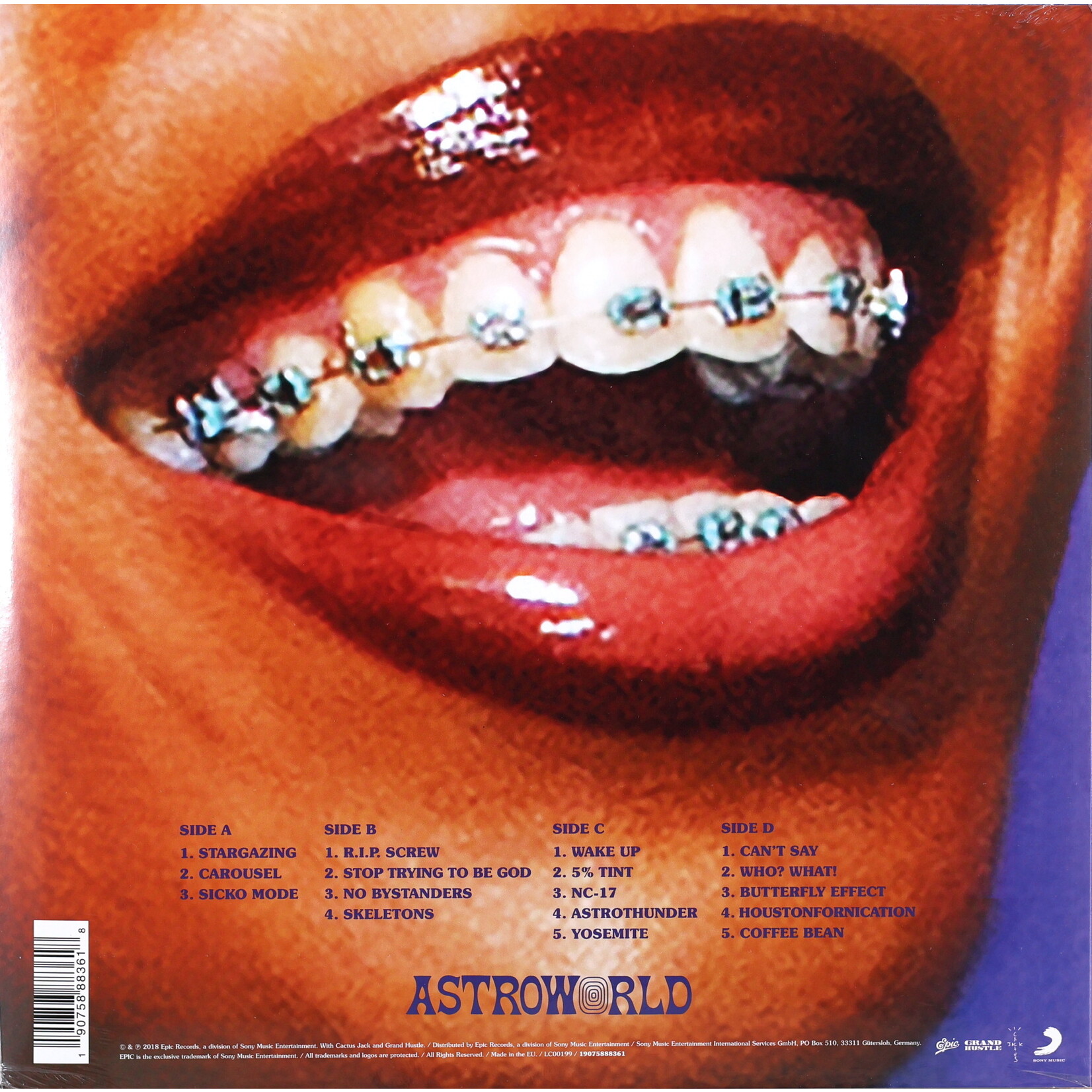 SCOTT, TRAVIS - ASTROWORLD - 2LP