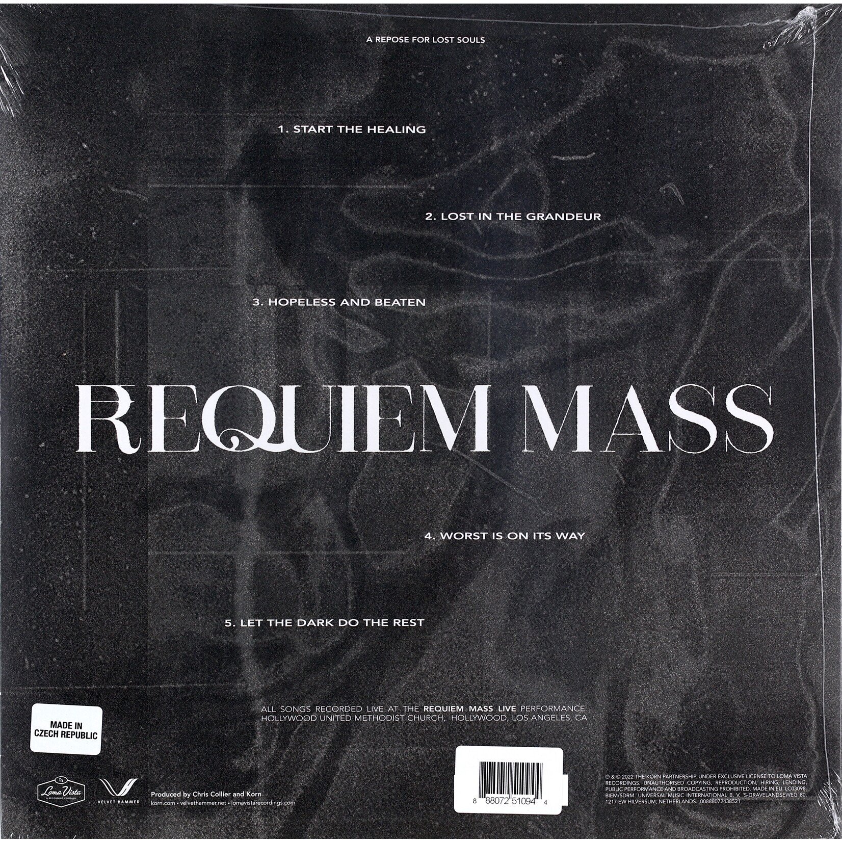 KORN - REQUIEM MASS - LP