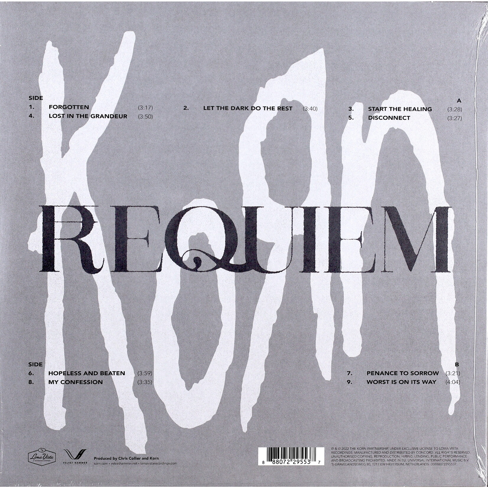 KORN - REQUIEM - LP