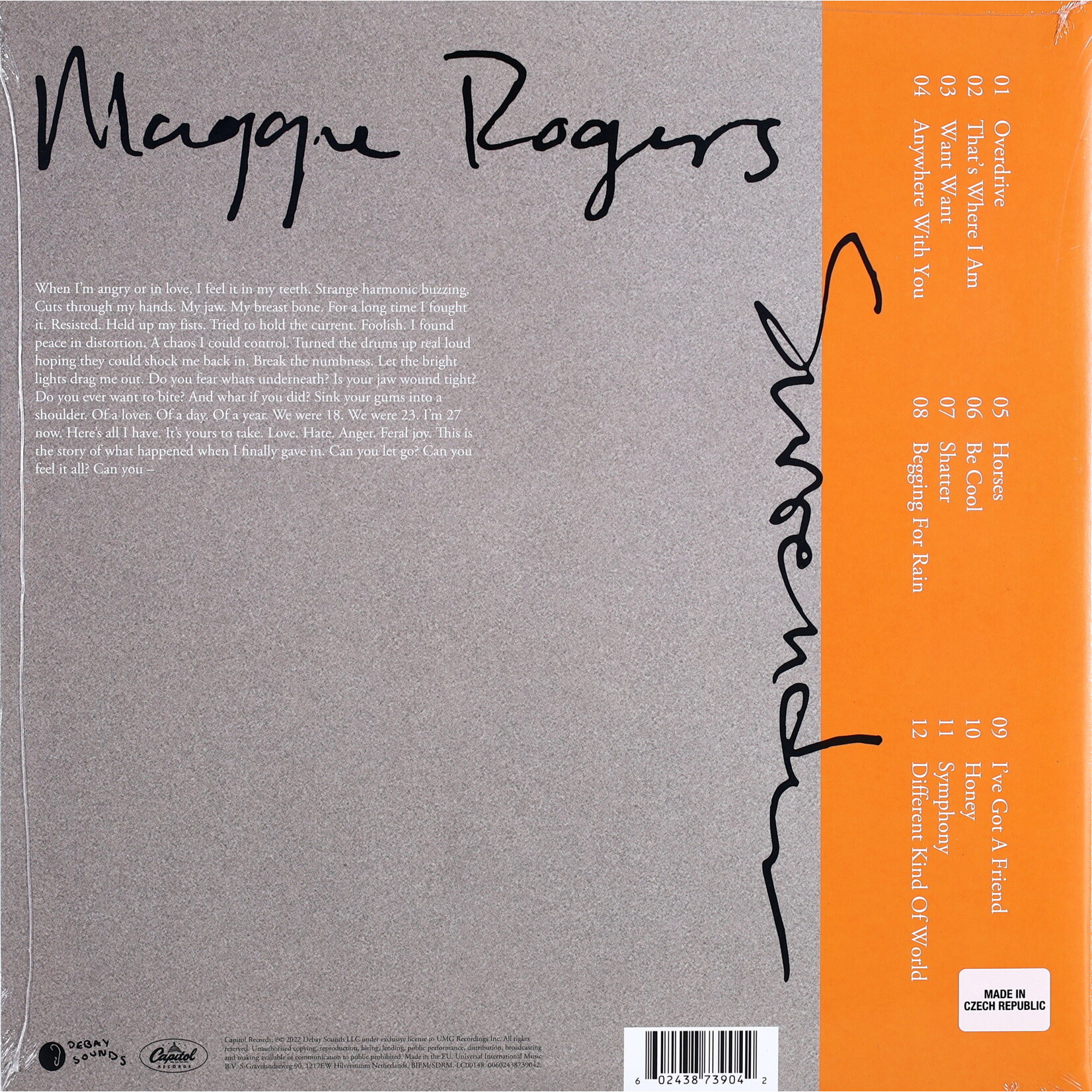 ROGERS, MAGGIE - SURRENDER - GATEFOLD LP