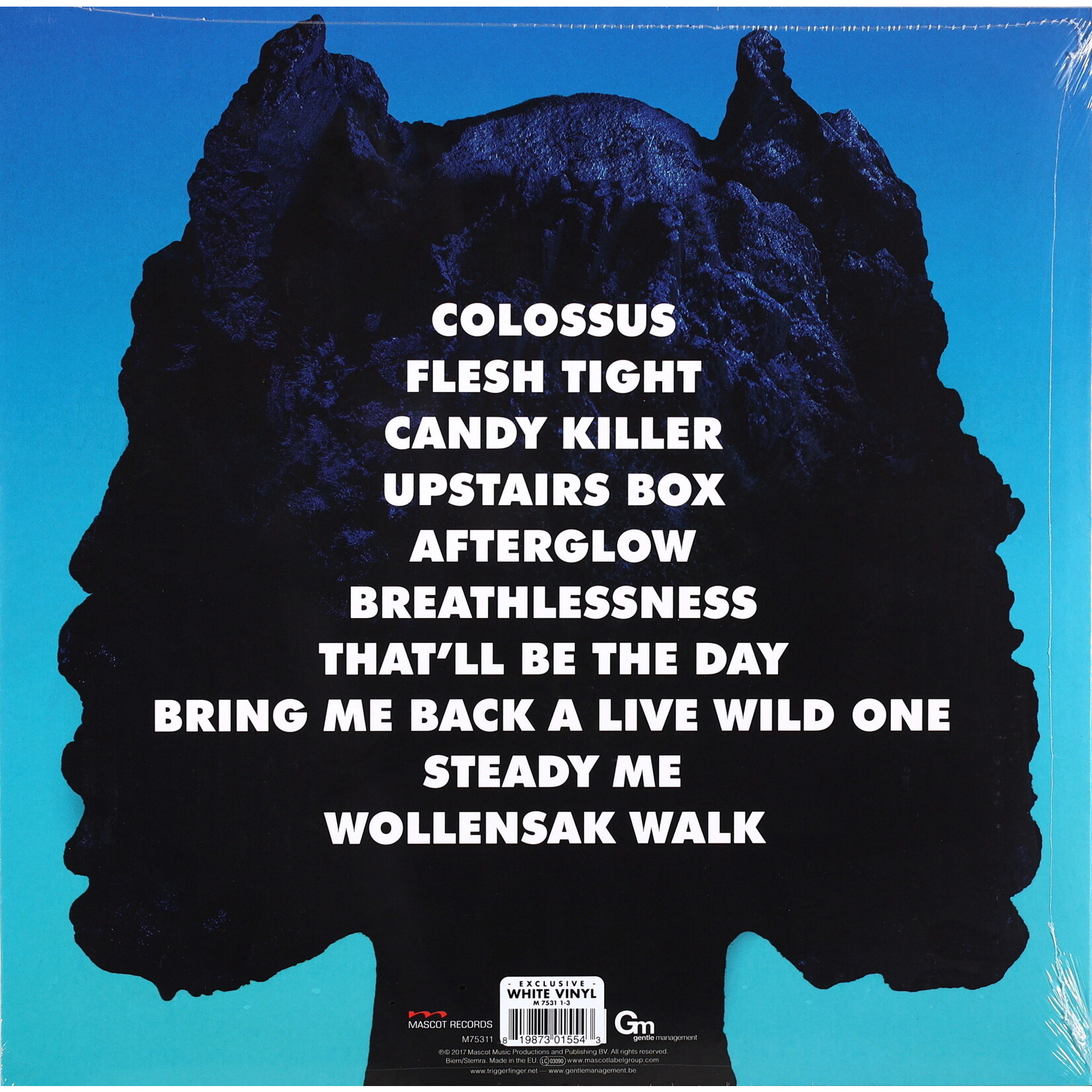 TRIGGERFINGER - COLOSSUS - LTD COLOURED WHITE LP + DOWNLOAD CODE