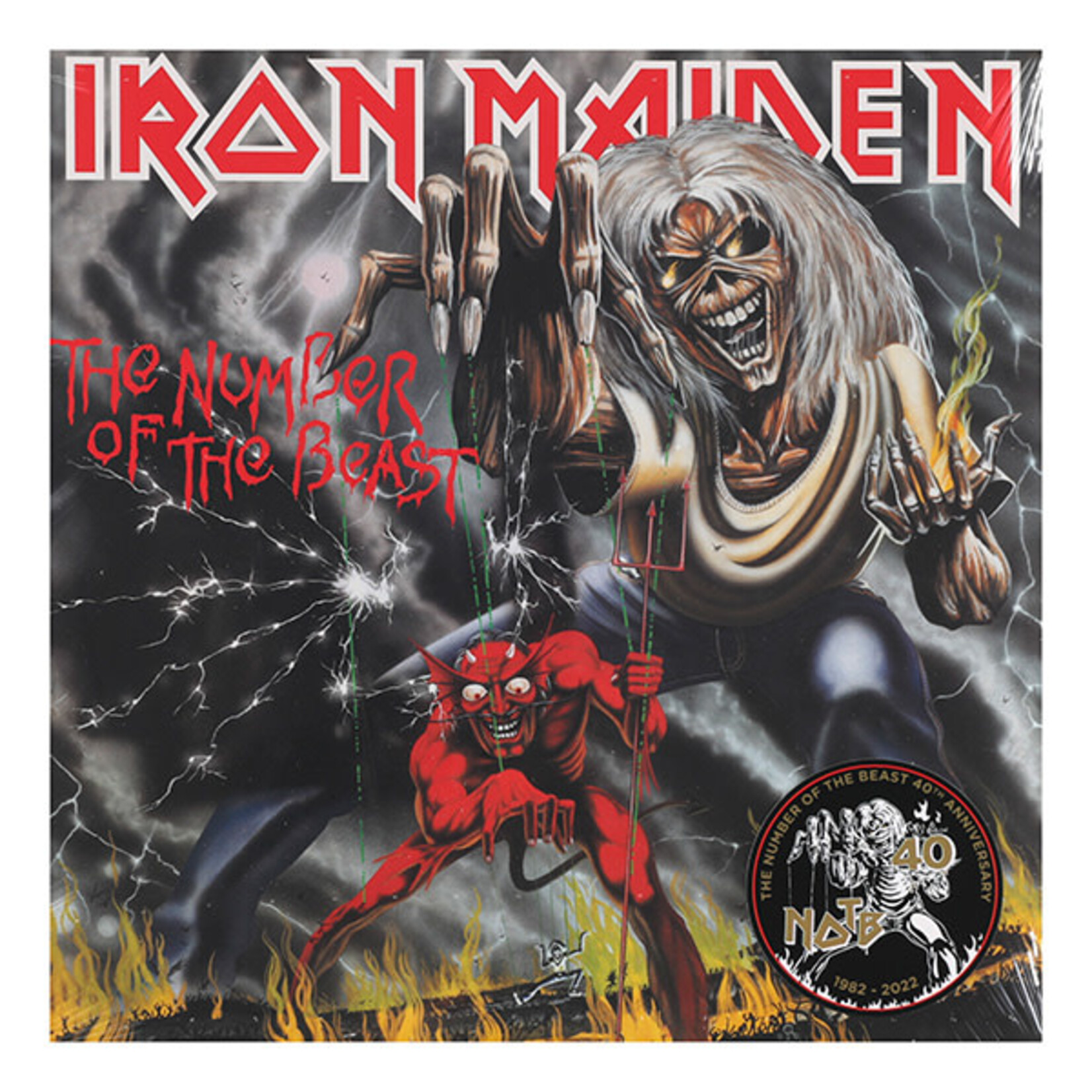 IRON MAIDEN - NUMBER OF THE BEAST - LP