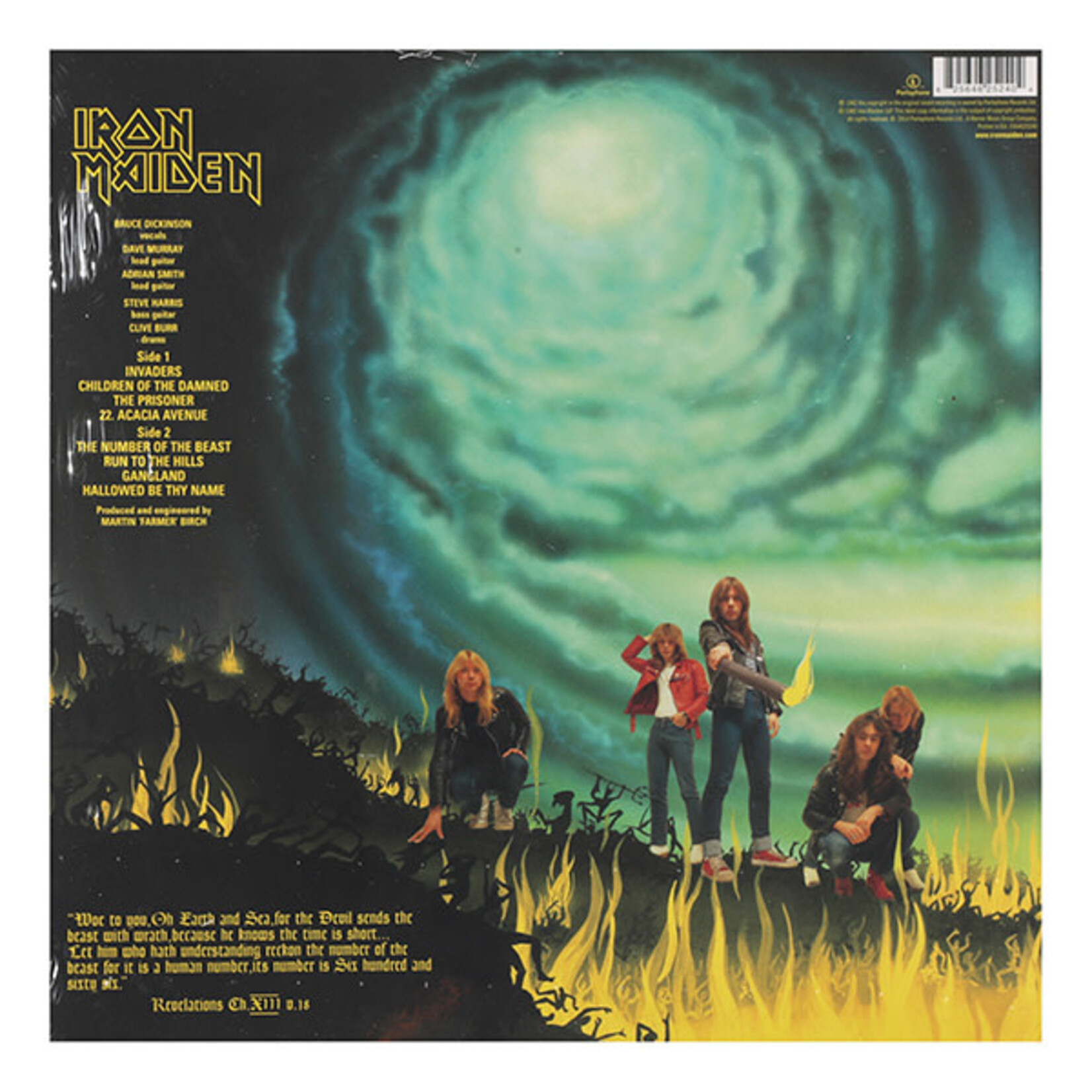 IRON MAIDEN - NUMBER OF THE BEAST - LP