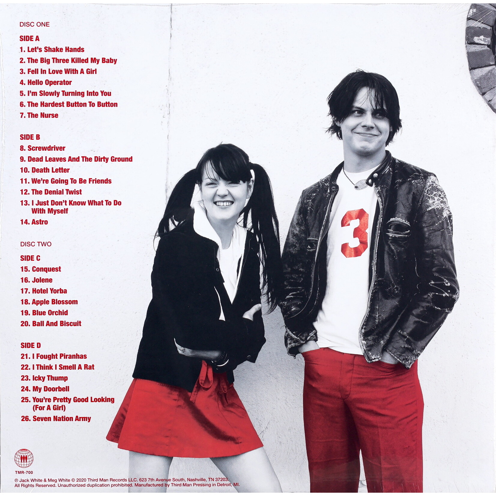 WHITE STRIPES, THE - THE WHITE STRIPES GREATEST HITS - LTD GATEFOLD 2LP + EXCLUSIVE SLIP MAT