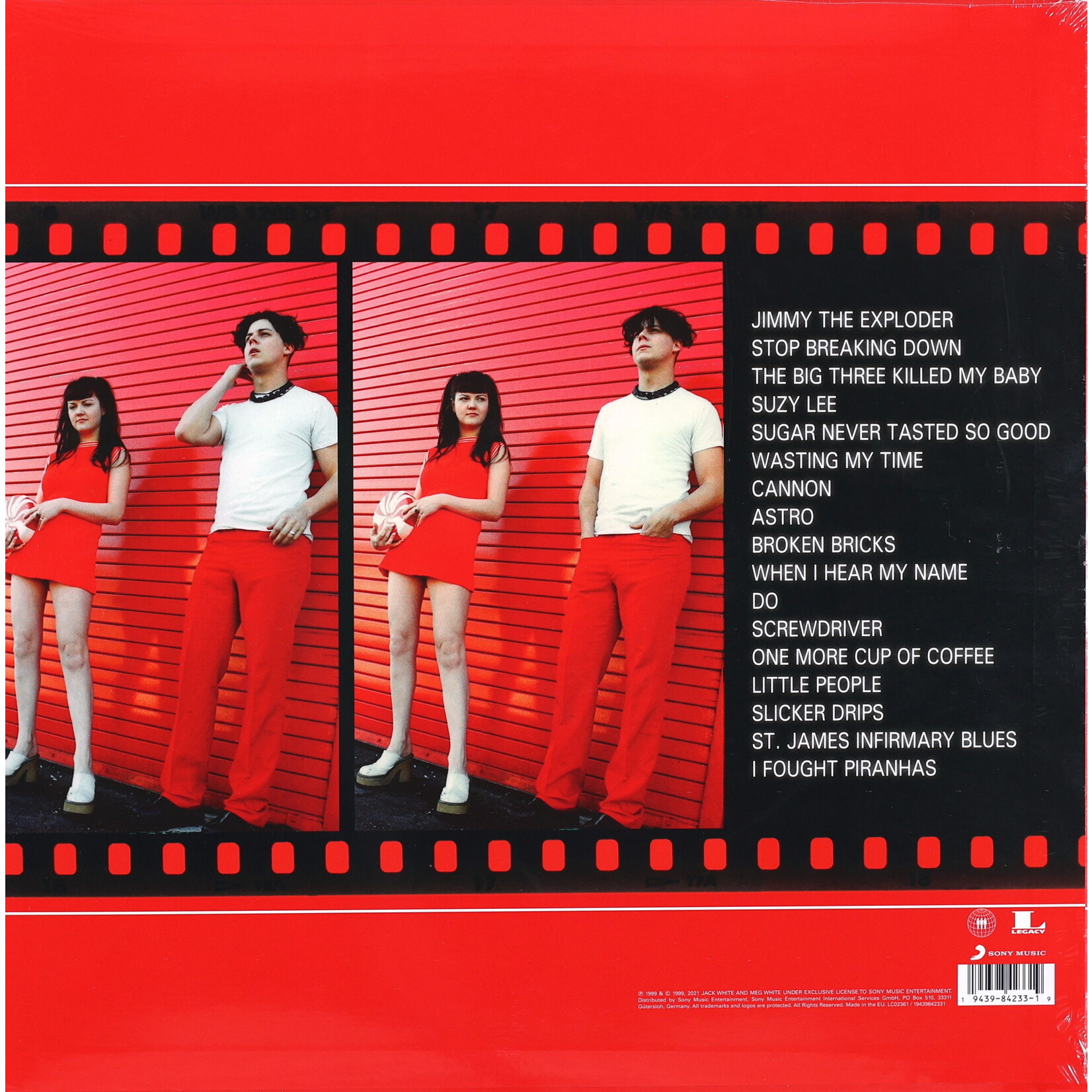 WHITE STRIPES, THE - THE WHITE STRIPES - REISSUE