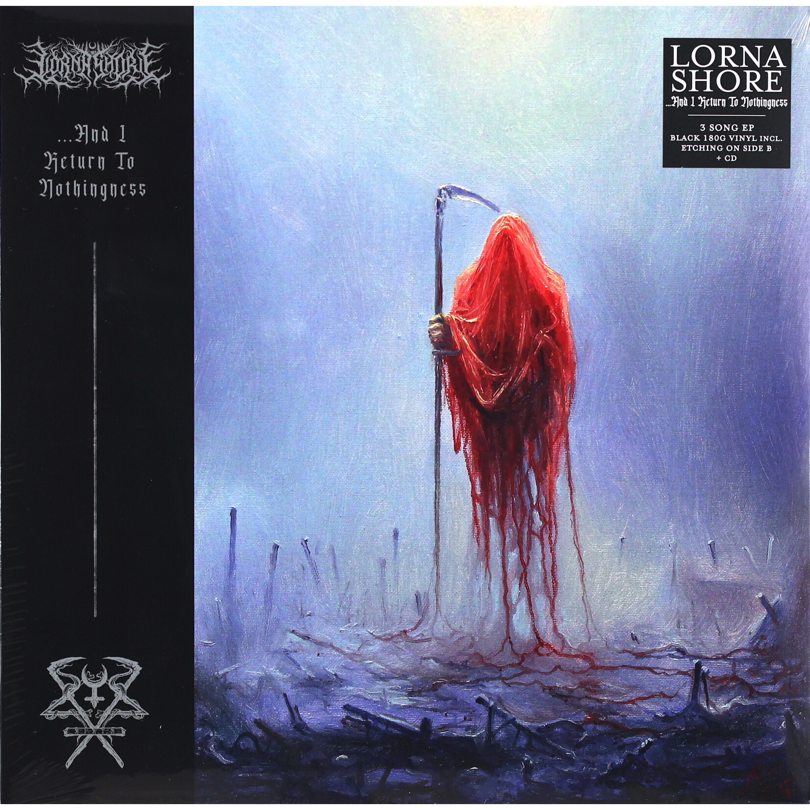 LORNA SHORE - ...AND I RETURN TO NOTHINGNESS - ETCHED EP + CD