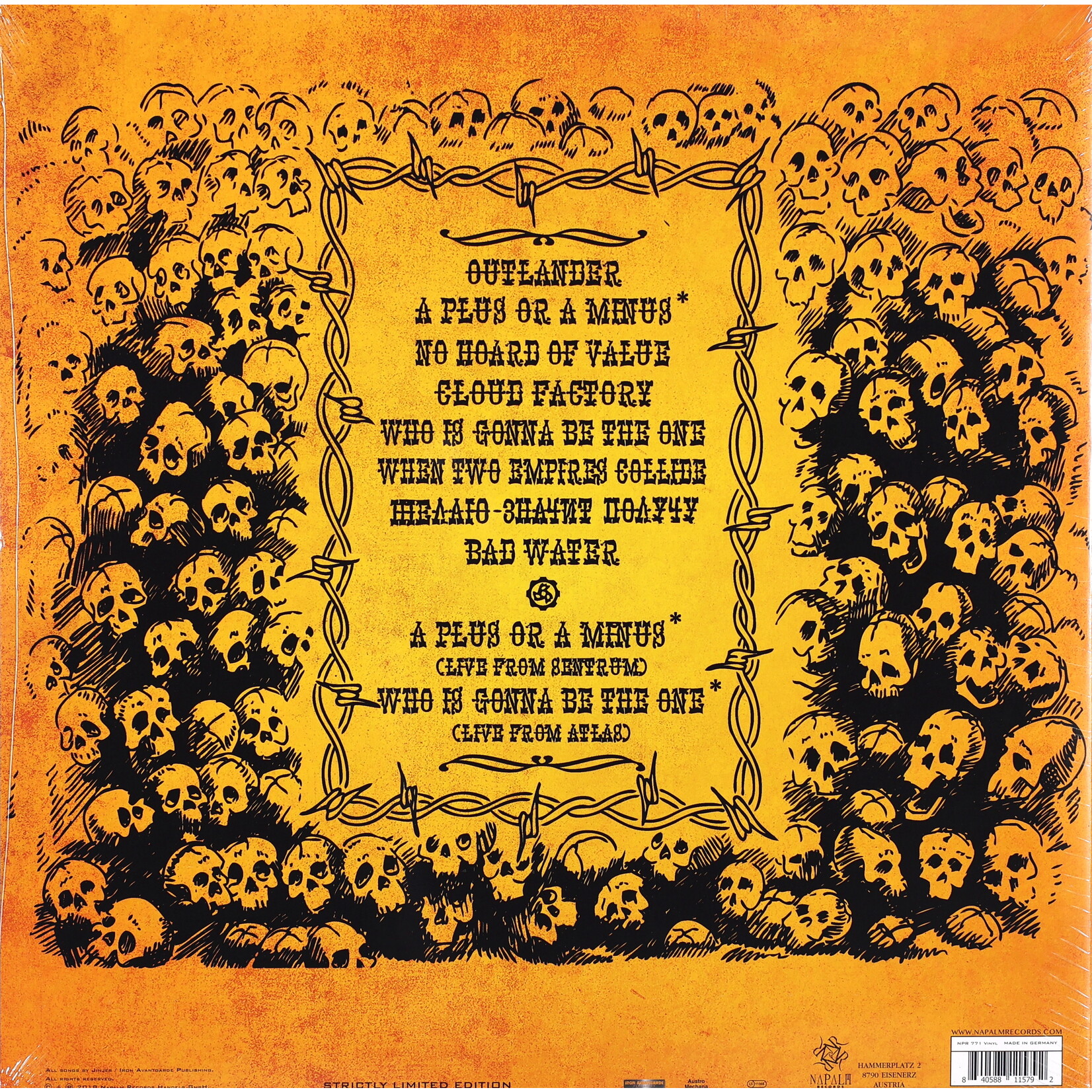 JINJER - CLOUD FACTORY - GATEFOLD LP