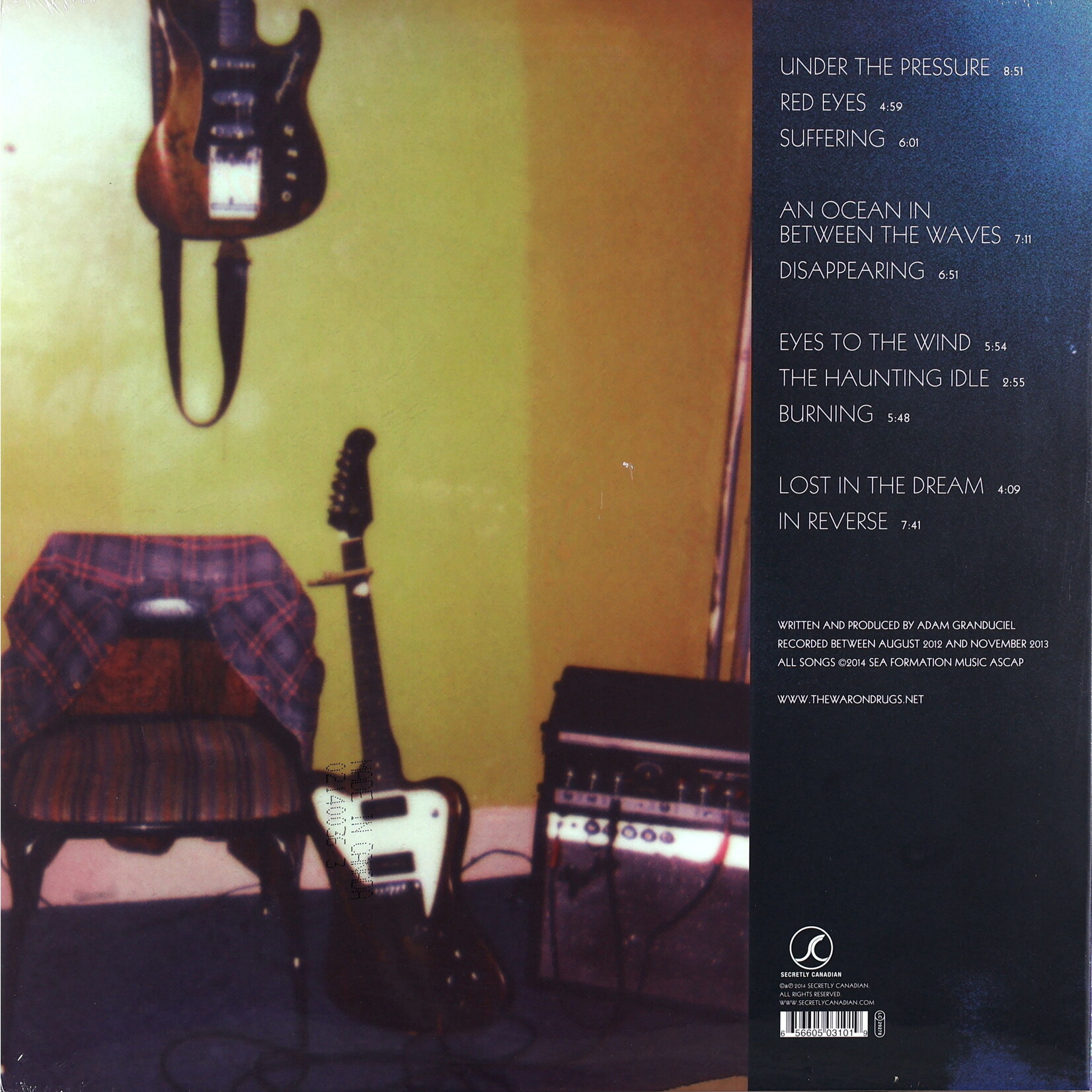 THE WAR ON DRUGS - LOST IN THE DREAM - GATEFOLD 2LP + DOWNLOAD CODE