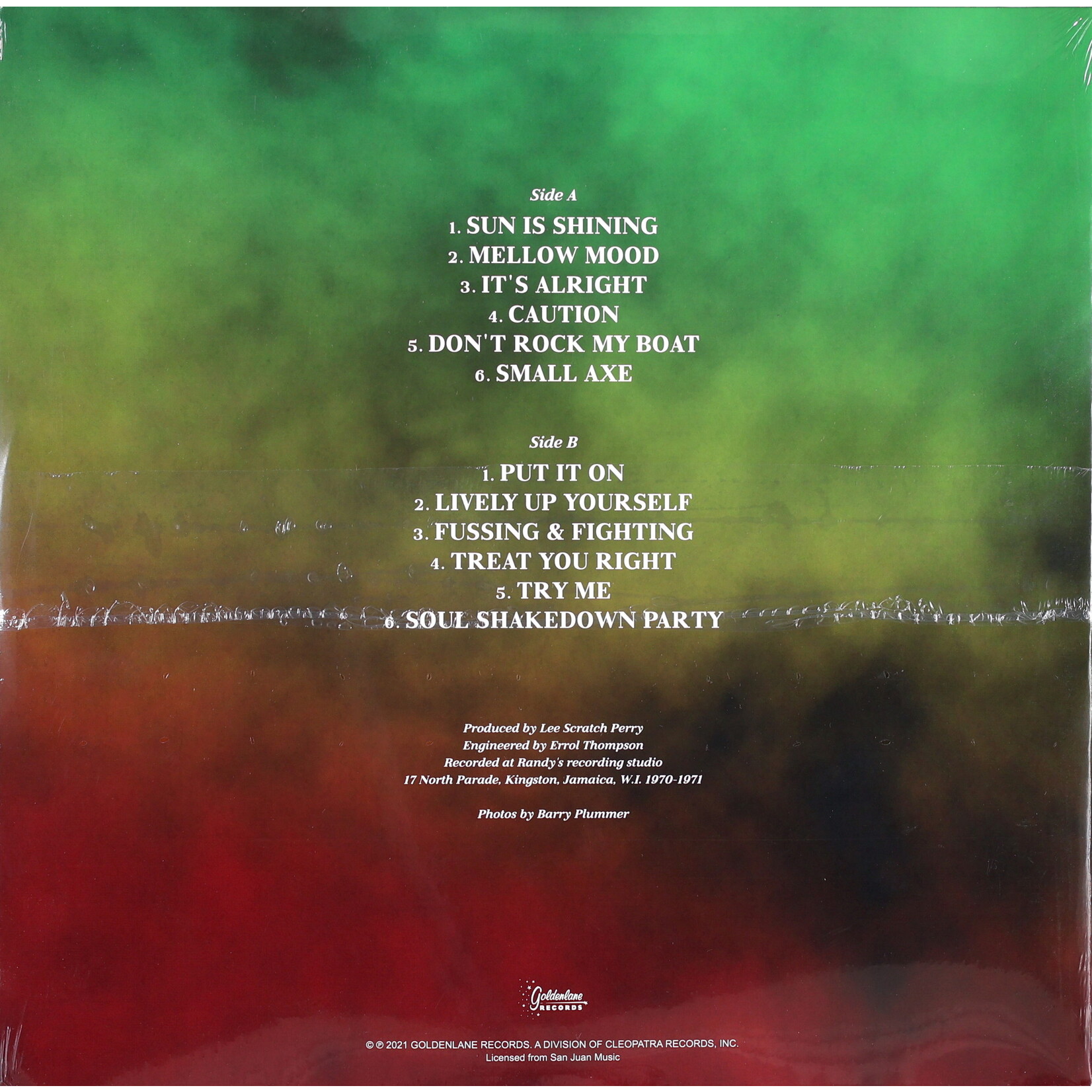 MARLEY, BOB - SUN IS SHINING FOREVER - LTD GATEFOLD COLOURED RED, YELLOW & GREEN HAZE LP