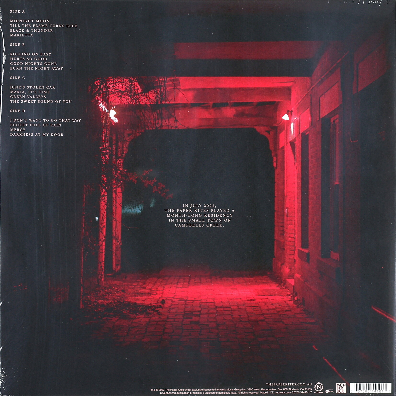 PAPER KITES - AT THE ROADHOUSE - GATEFOLD COLOURED SUNSET BURST & CADILLAC BLUE 2LP
