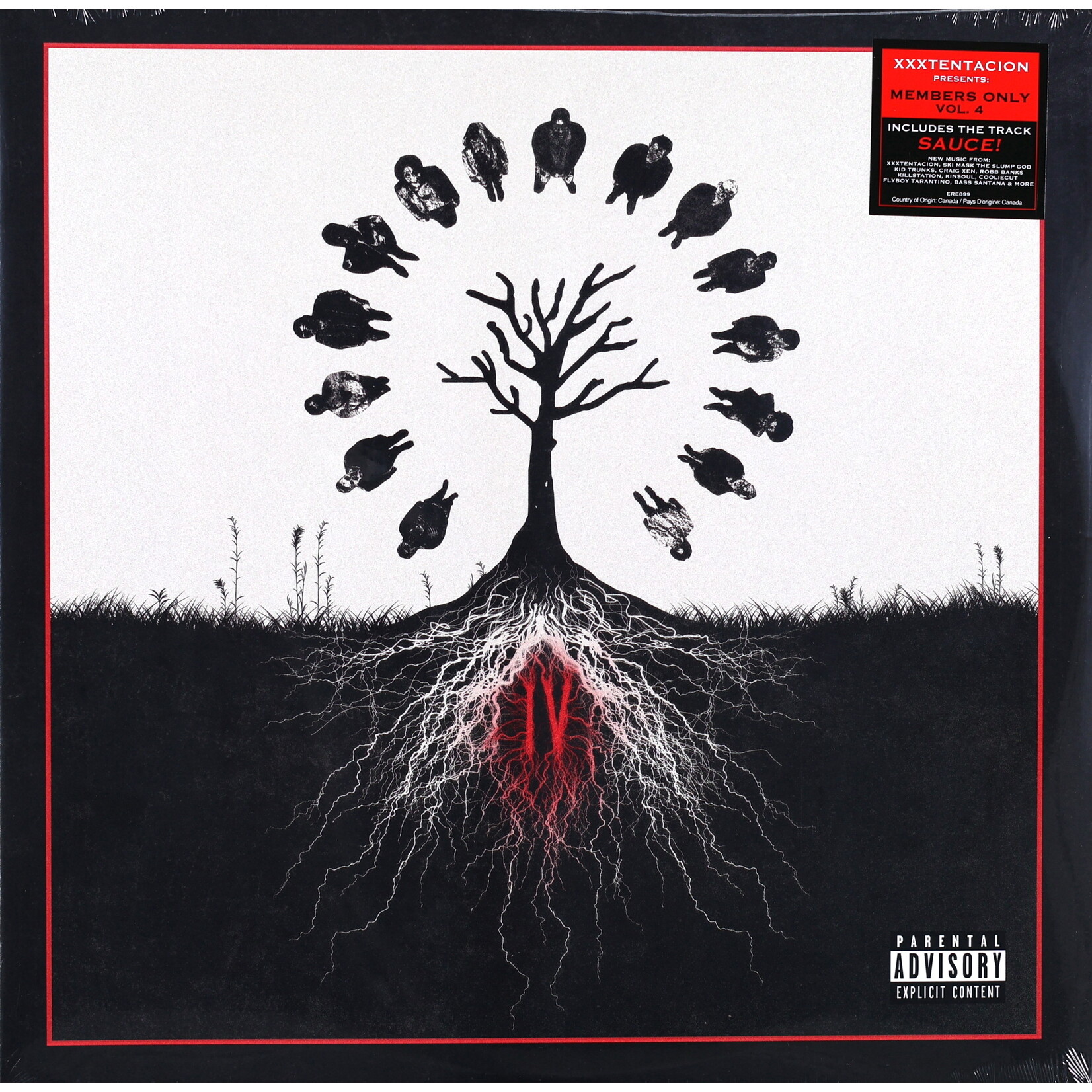 XXXTENTACION - MEMBERS ONLY VOL. 4 - IMPORT GATEFOLD 2LP