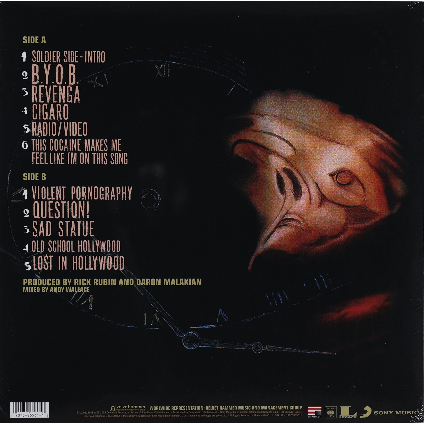 SYSTEM OF A DOWN - MEZMERIZE - LP