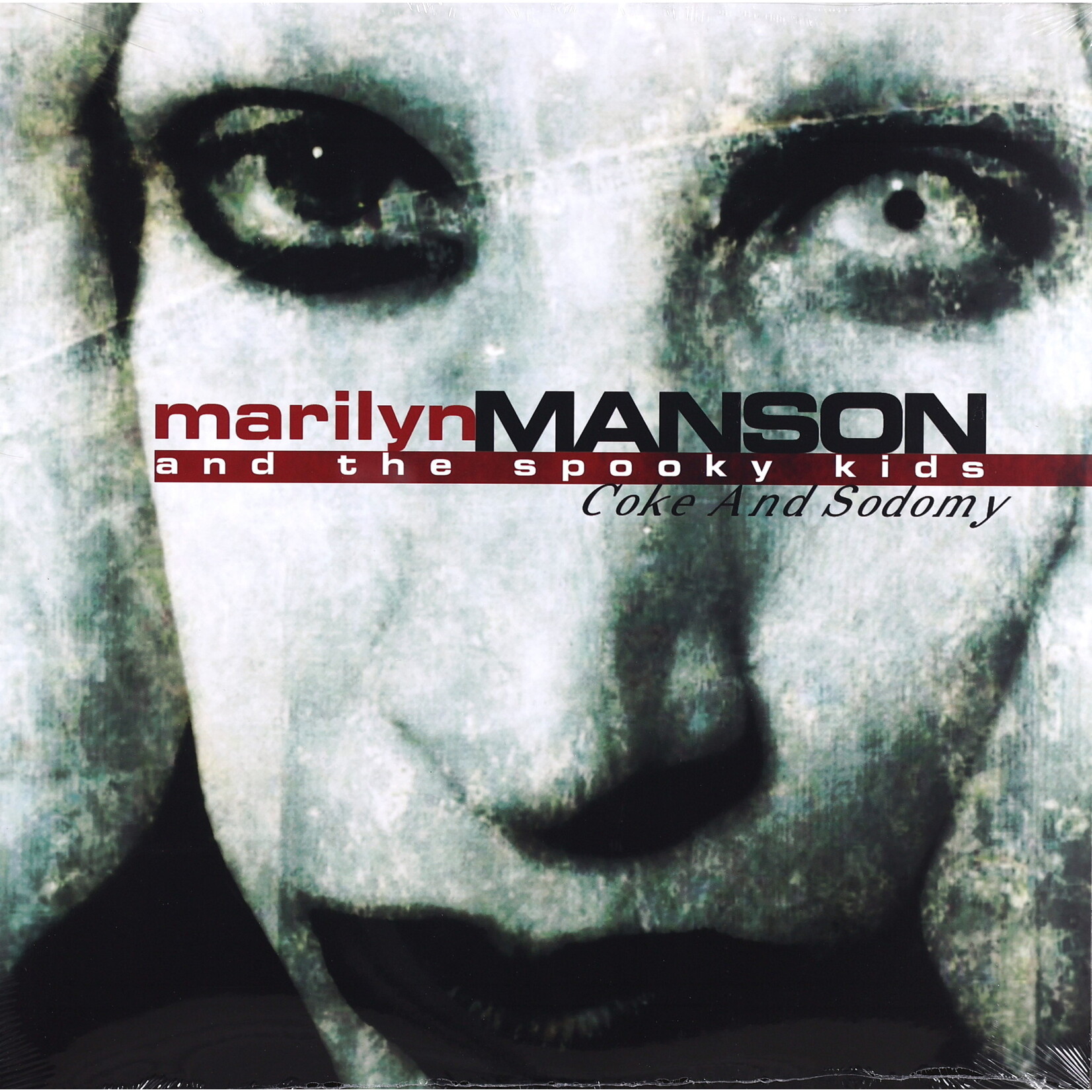 MARILYN MANSON AND THE SPOOKY KIDS – COKE AND SODOMY - LTD GATEFOLD REISSUE COLOURED CLEAR & PURPLE SPLATTER 2LP
