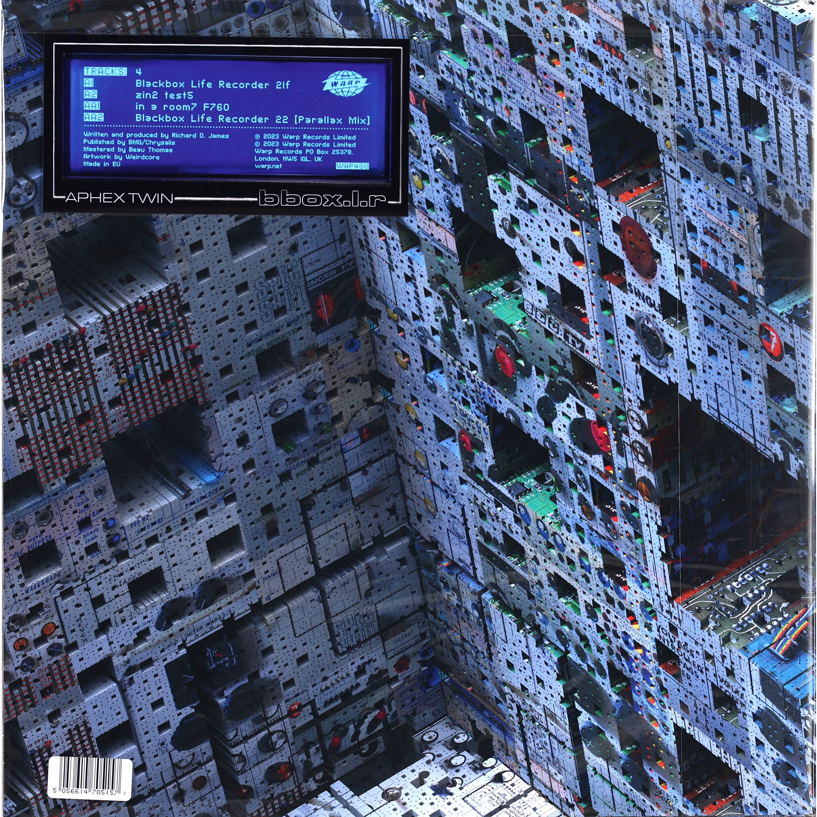 APHEX TWIN - BLACKBOX LIFE RECORDER 21F / IN A ROOM7 F760 - EP + DOWNLOAD CODE