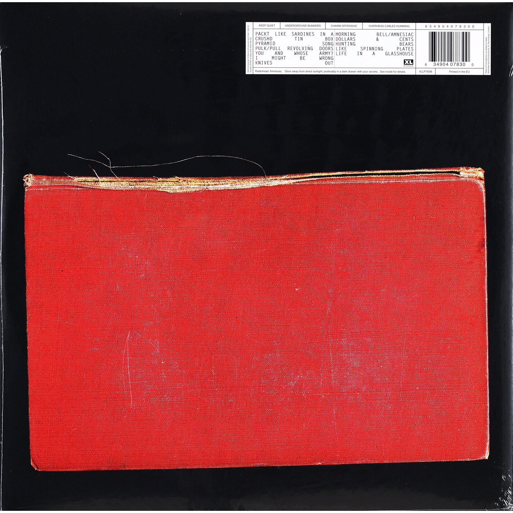 RADIOHEAD - AMNESIAC - GATEFOLD 2LP