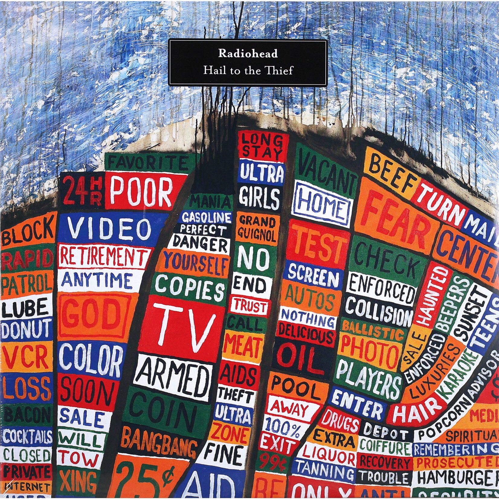 RADIOHEAD - HAIL TO THE THIEF - GATEFOLD 2LP + DOWNLOAD CODE