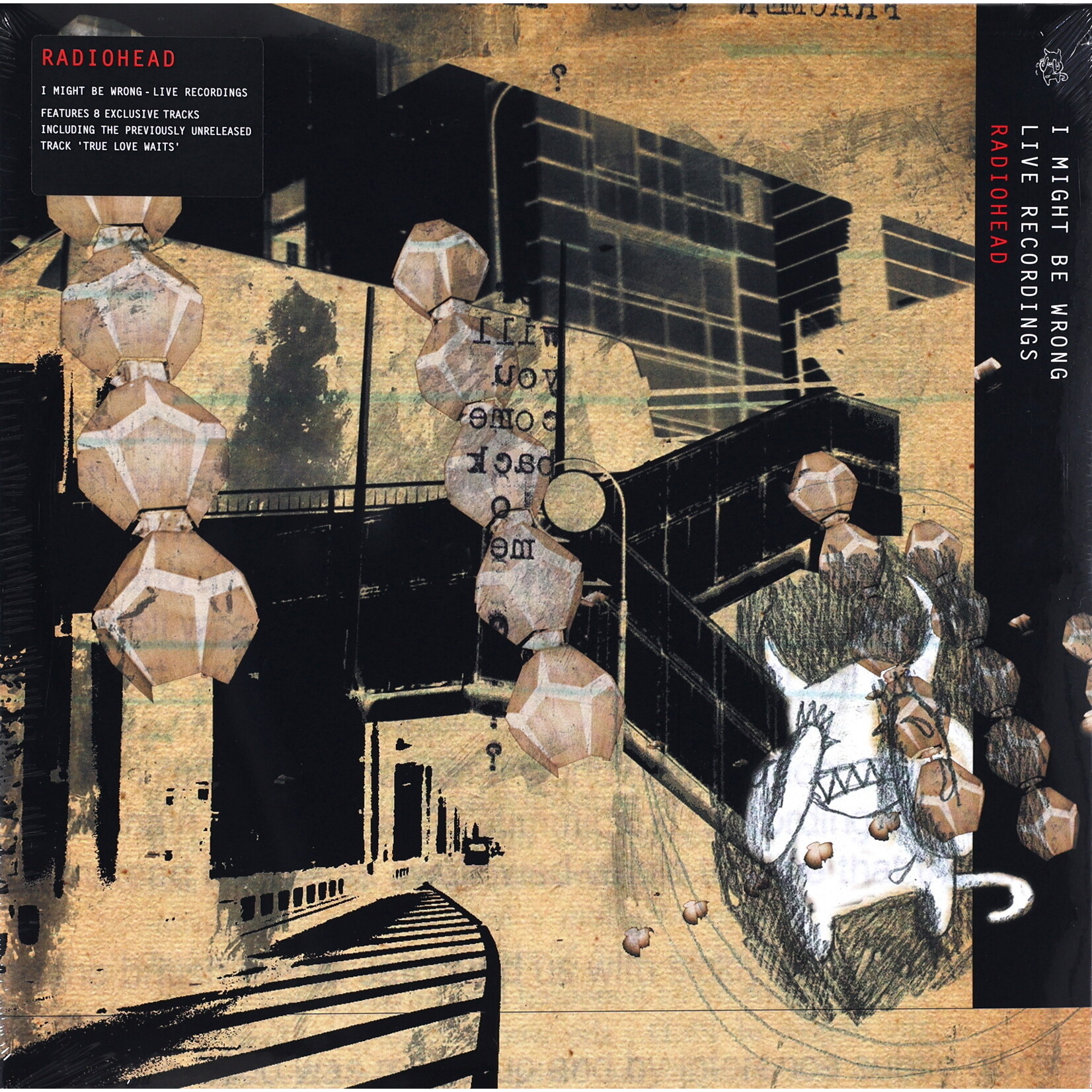 RADIOHEAD - I MIGHT BE WRONG - GATEFOLD LP