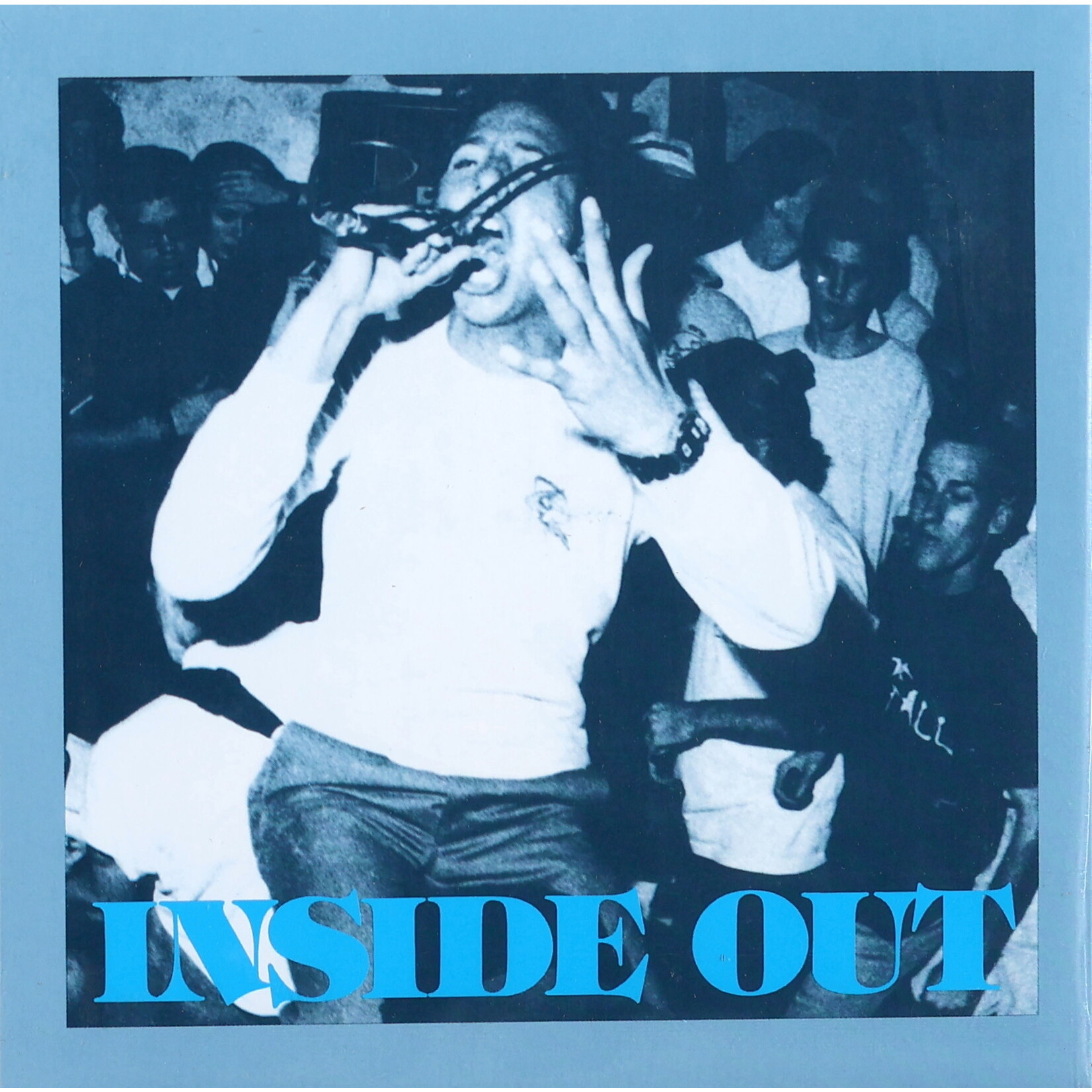 INSIDE OUT  - 7"-BURNING FIGHT/NO SPIRITUAL SURRENDER