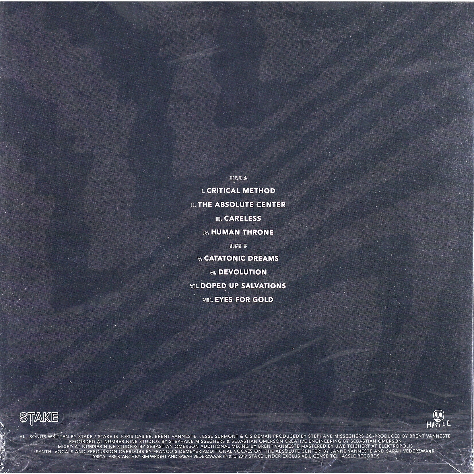 STAKE - CRITICAL METHOD - LP + DOWNLOAD CODE