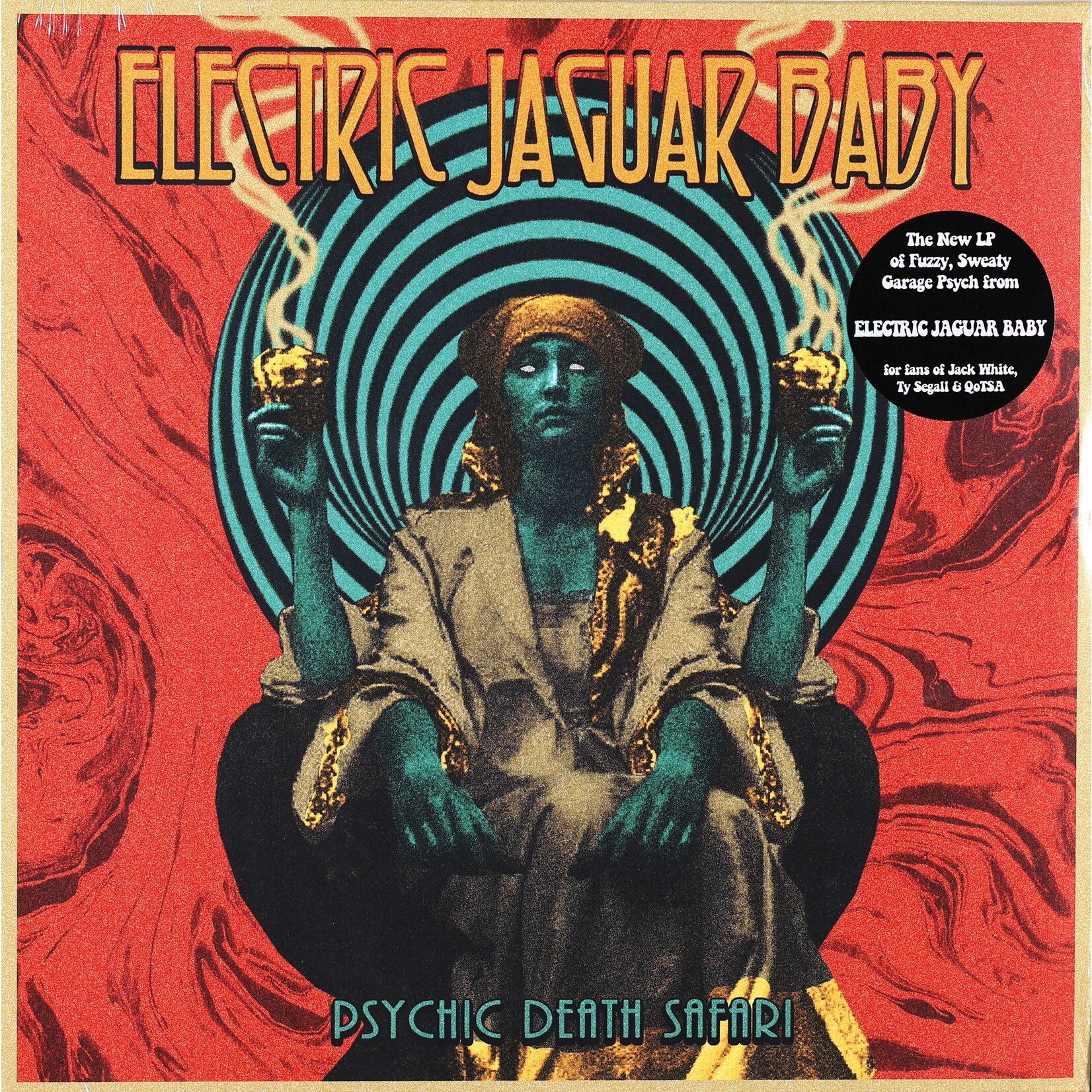 ELECTRIC JAGUAR BABY - PSYCHIC DEATH SAFARI - LP