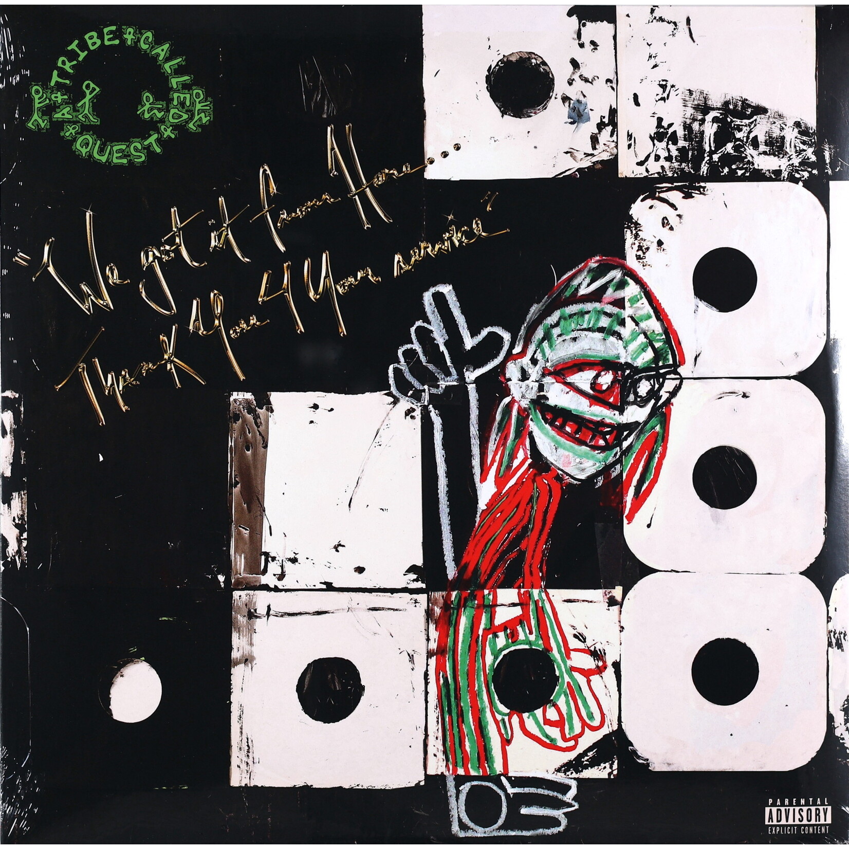 A TRIBE CALLED QUEST - WE GOT IT FROM HERE... THANK YOU 4 YOUR SERVICE -2LP