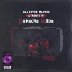 DEPECHE MODE - ALL I EVER WANTED - TRIBUTE TO DEPECHE MODE - COLOURED PURPLE LP
