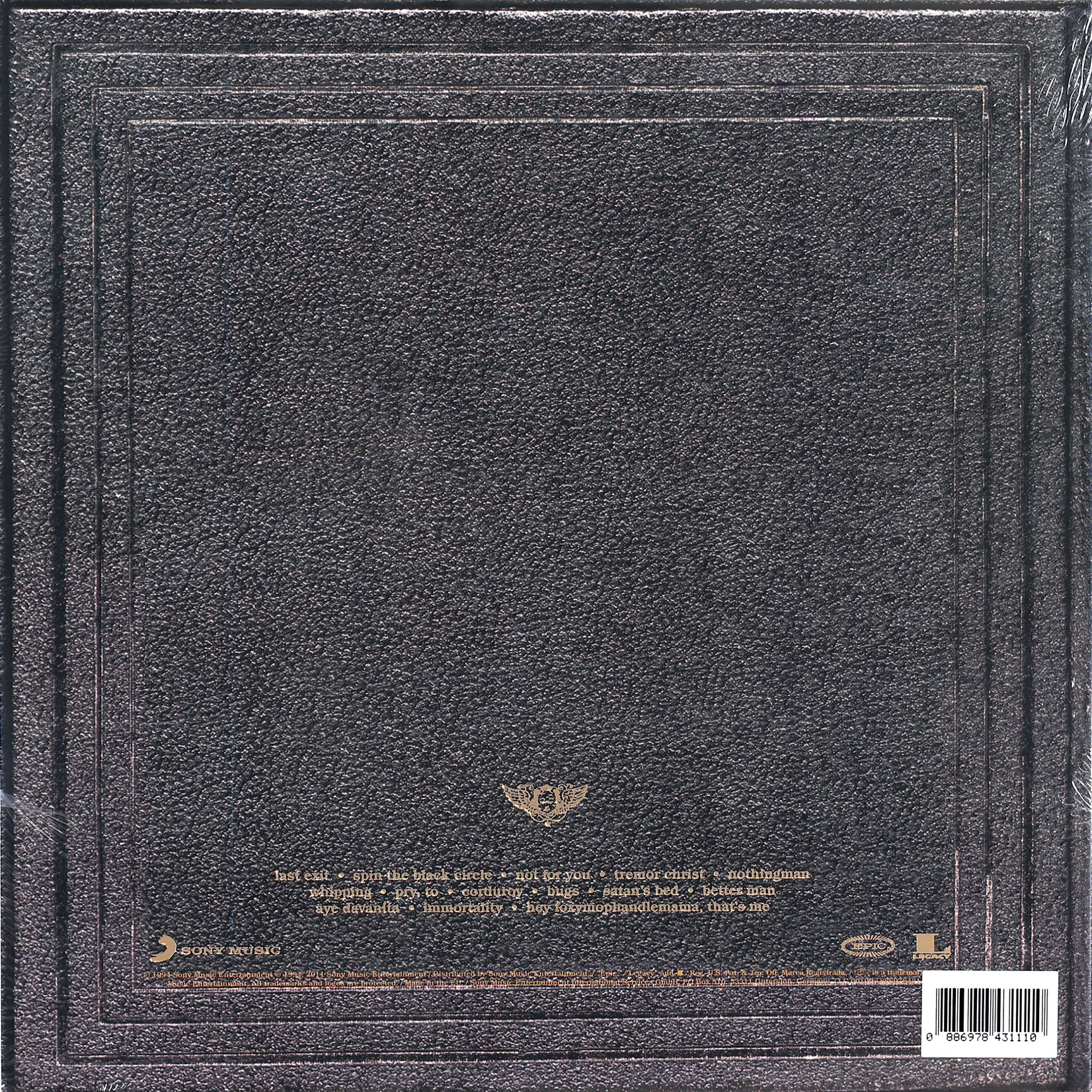 PEARL JAM - VITALOGY - REMASTERED GATEFOLD 2LP