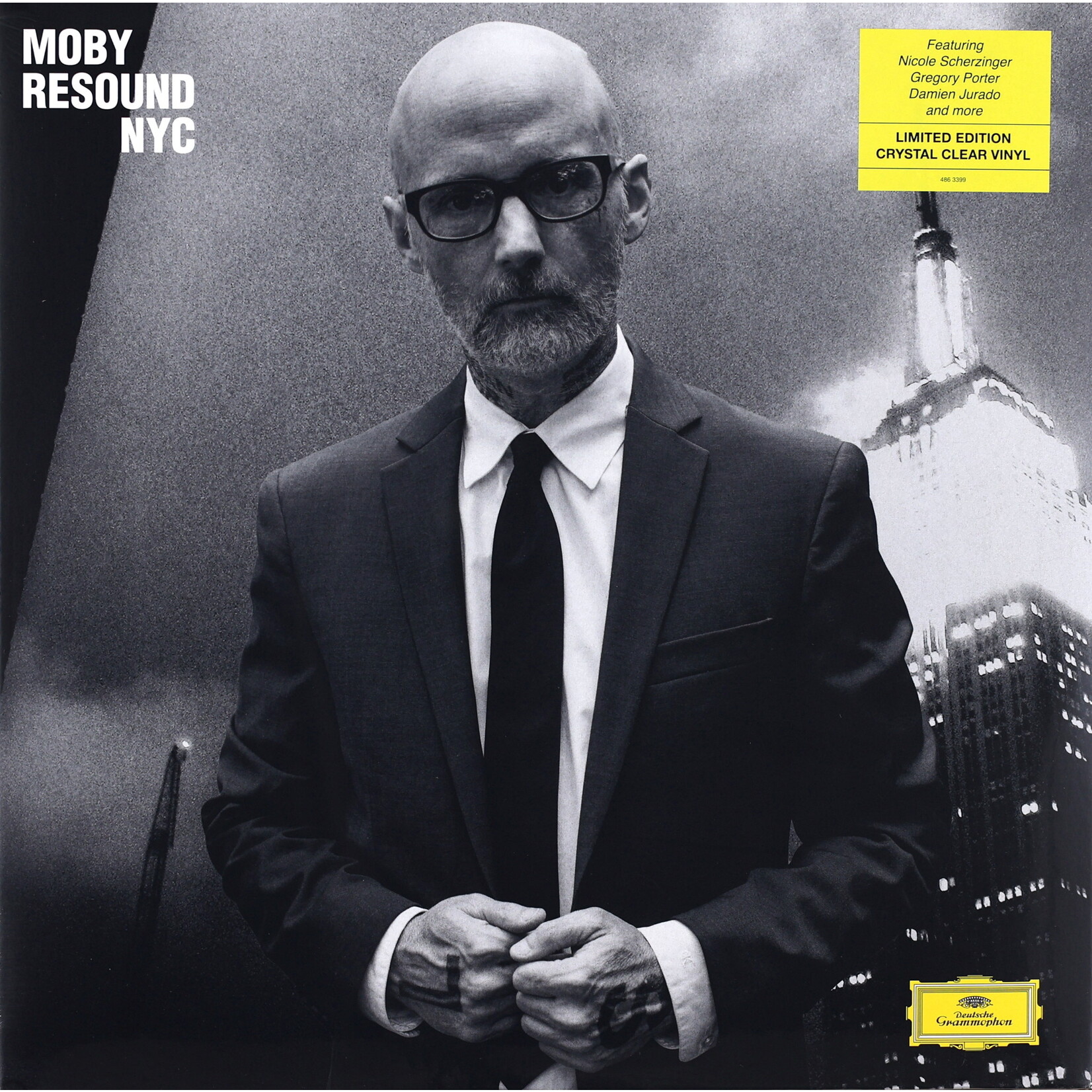 MOBY - RESOUND NYC - LTD GATEFOLD COLOURED CRYSTAL CLEAR 2LP