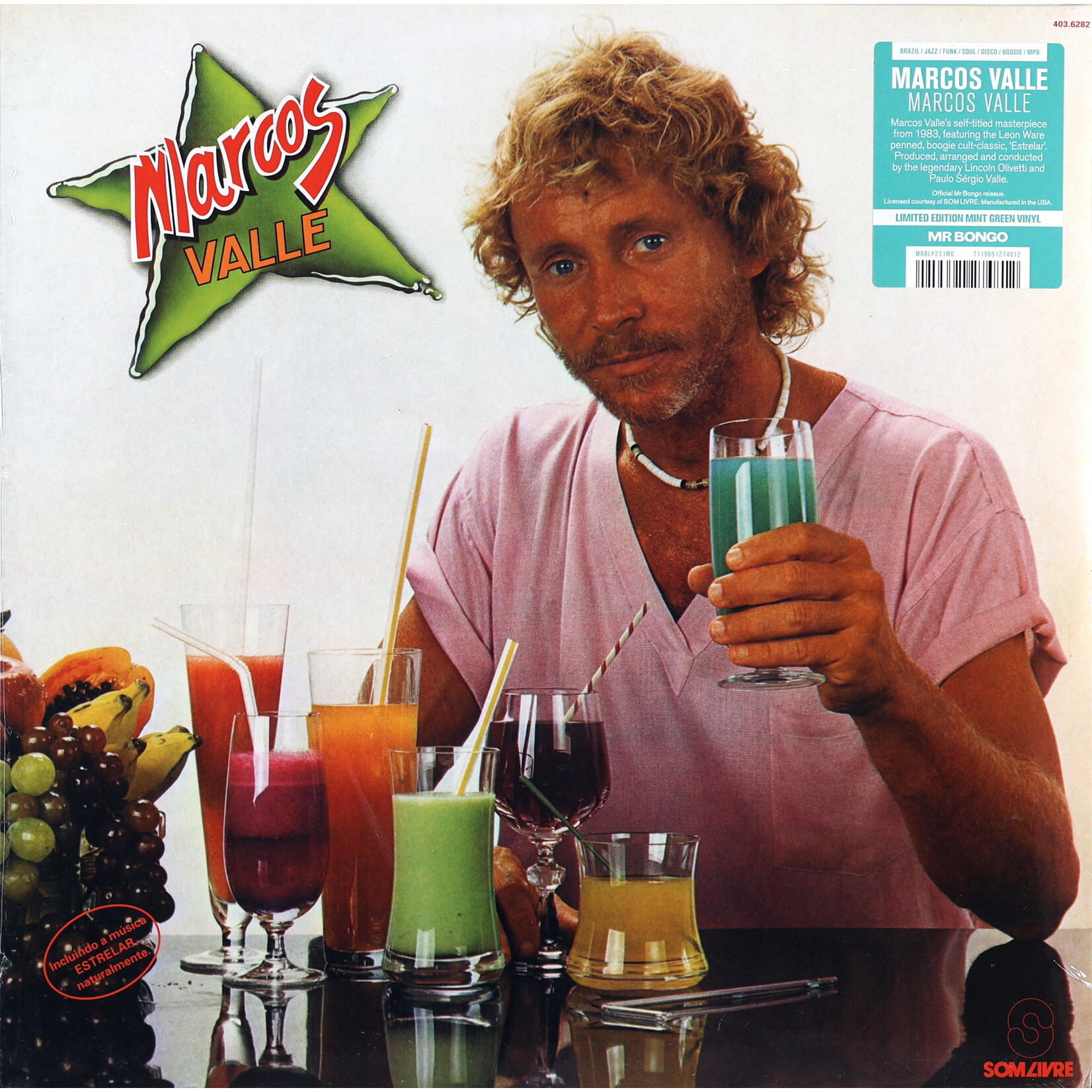 VALLE, MARCOS - MARCOS VALLE 1983 -LTD COLOURED MINT GREEN LP