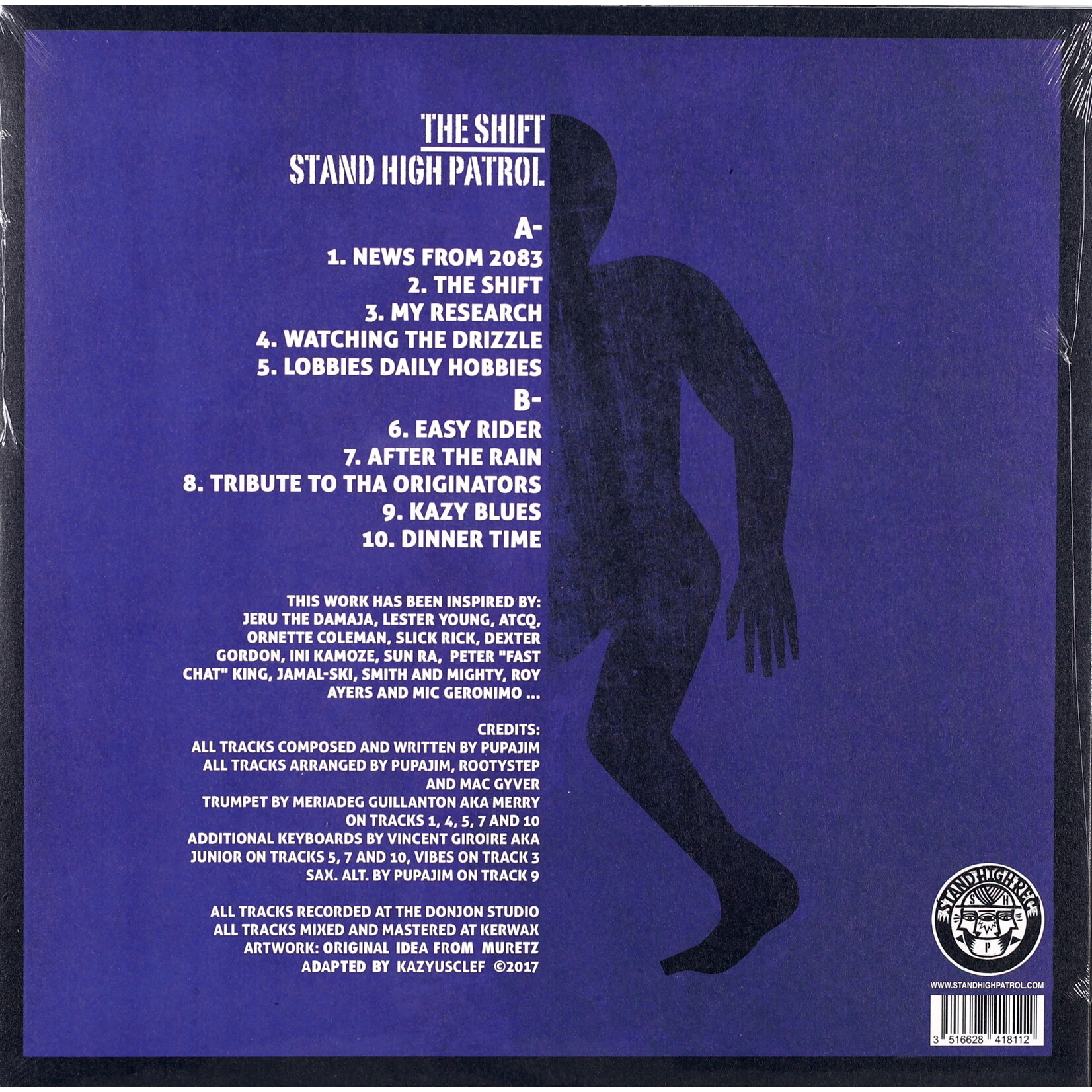 STAND HIGH PATROL - THE SHIFT - LP