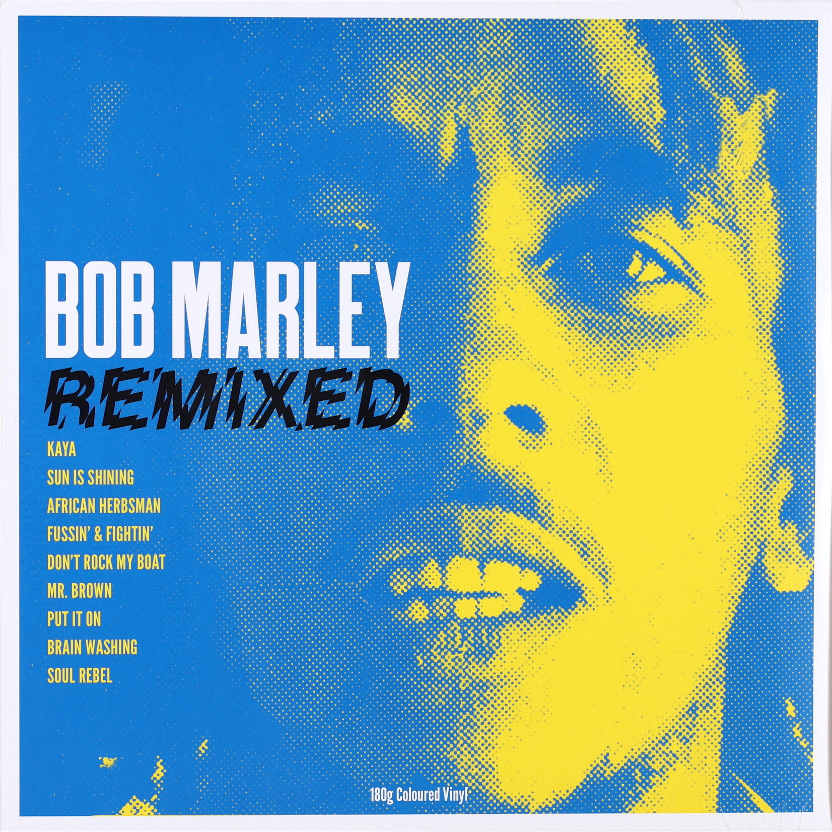 MARLEY, BOB - REMIXED - COLOURED YELLOW LP