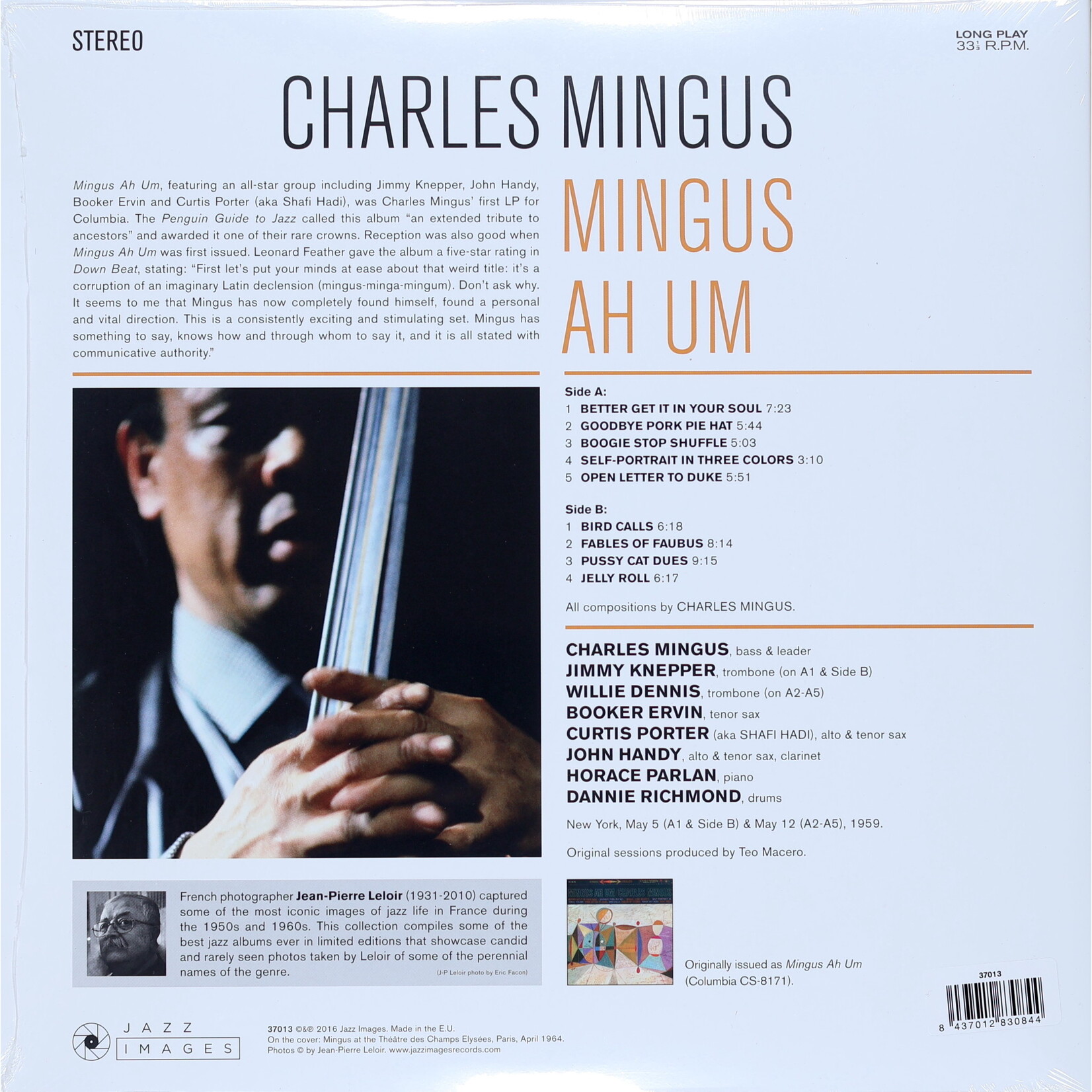MINGUS, CHARLES - MINGUS AH UM - LTD GATEFOLD LP
