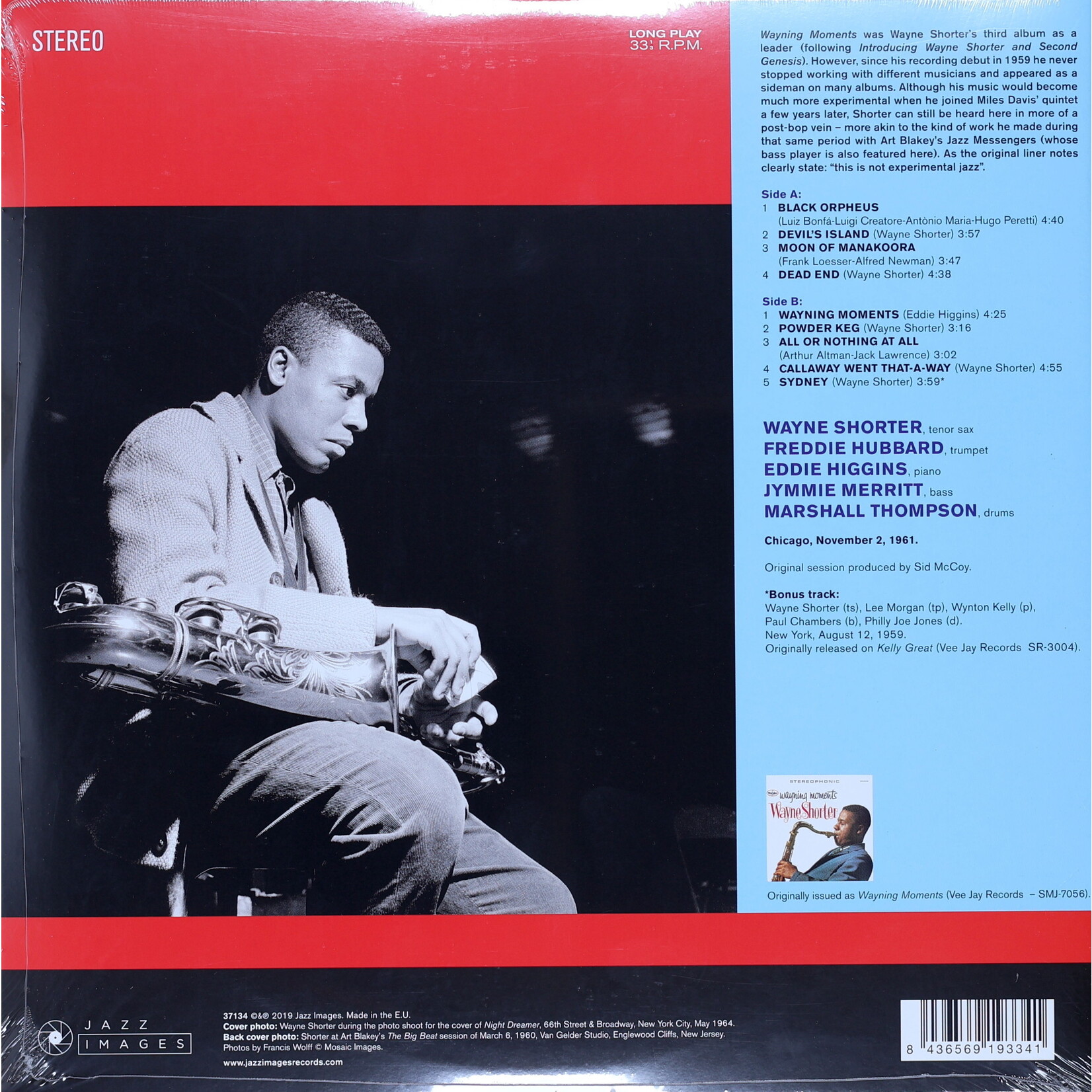 SHORTER, WAYNE - WAYNING MOMENTS - GATEFOLD LP