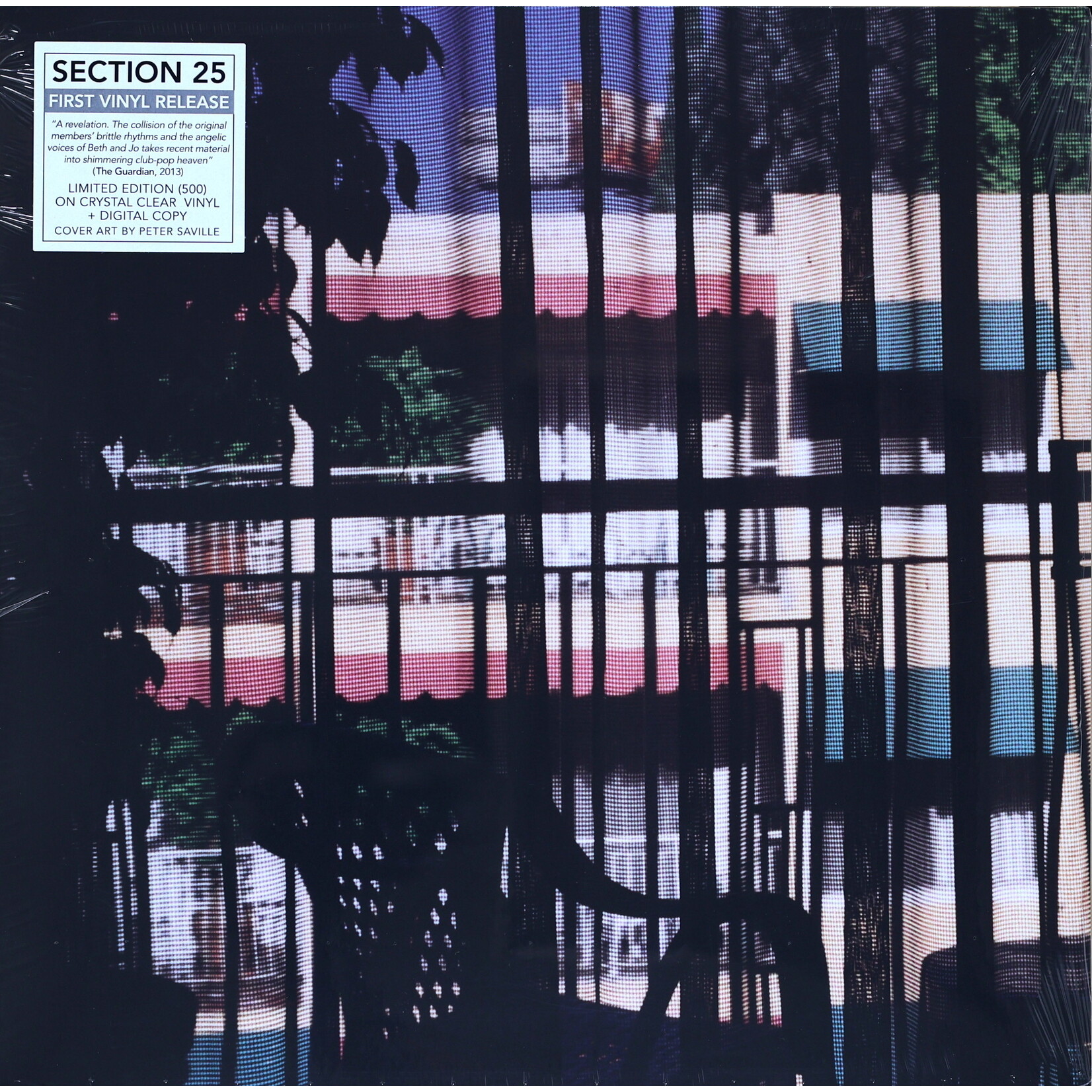 SECTION 25 - DARK LIGHT - LTD 500 PRESS GATEFOLD COLORED CRYSTAL CLEAR LP + DOWNLOAD CODE