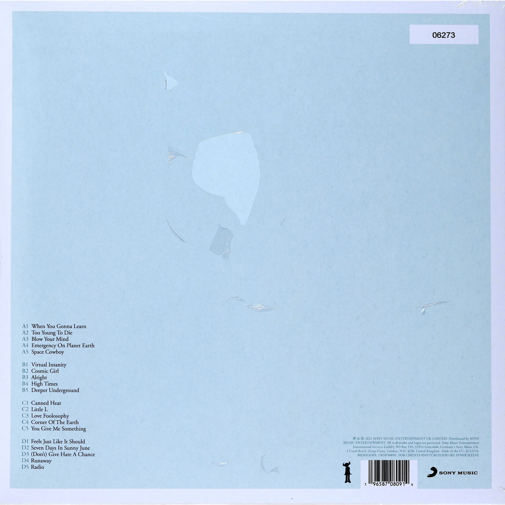 JAMIROQUAI - HIGH TIMES: SINGLES 1992-2006 - LTD NUMBERED COLORED GREEN MARBLE 2LP + SLIPMAT