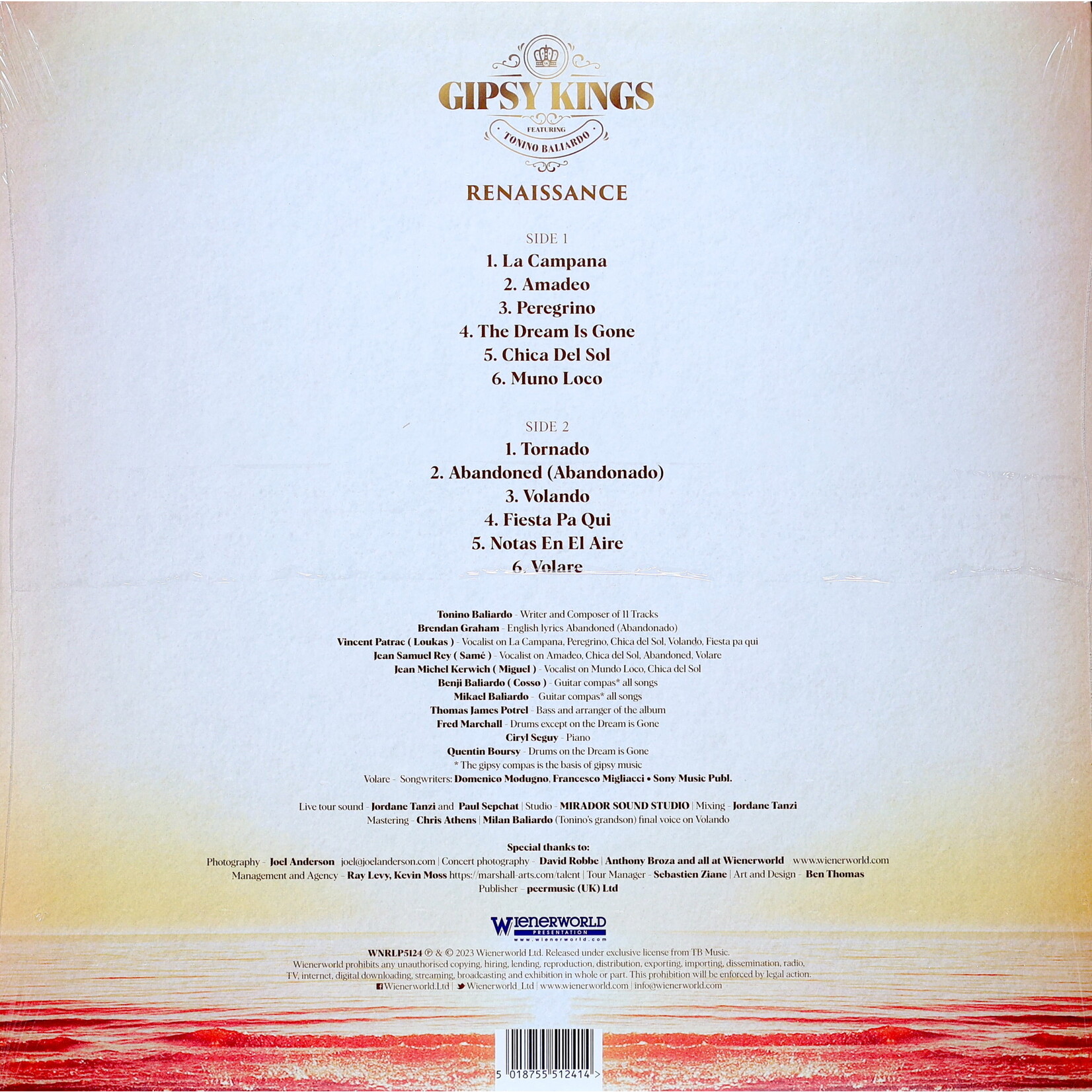 GIPSY KINGS - RENAISSANCE - LP