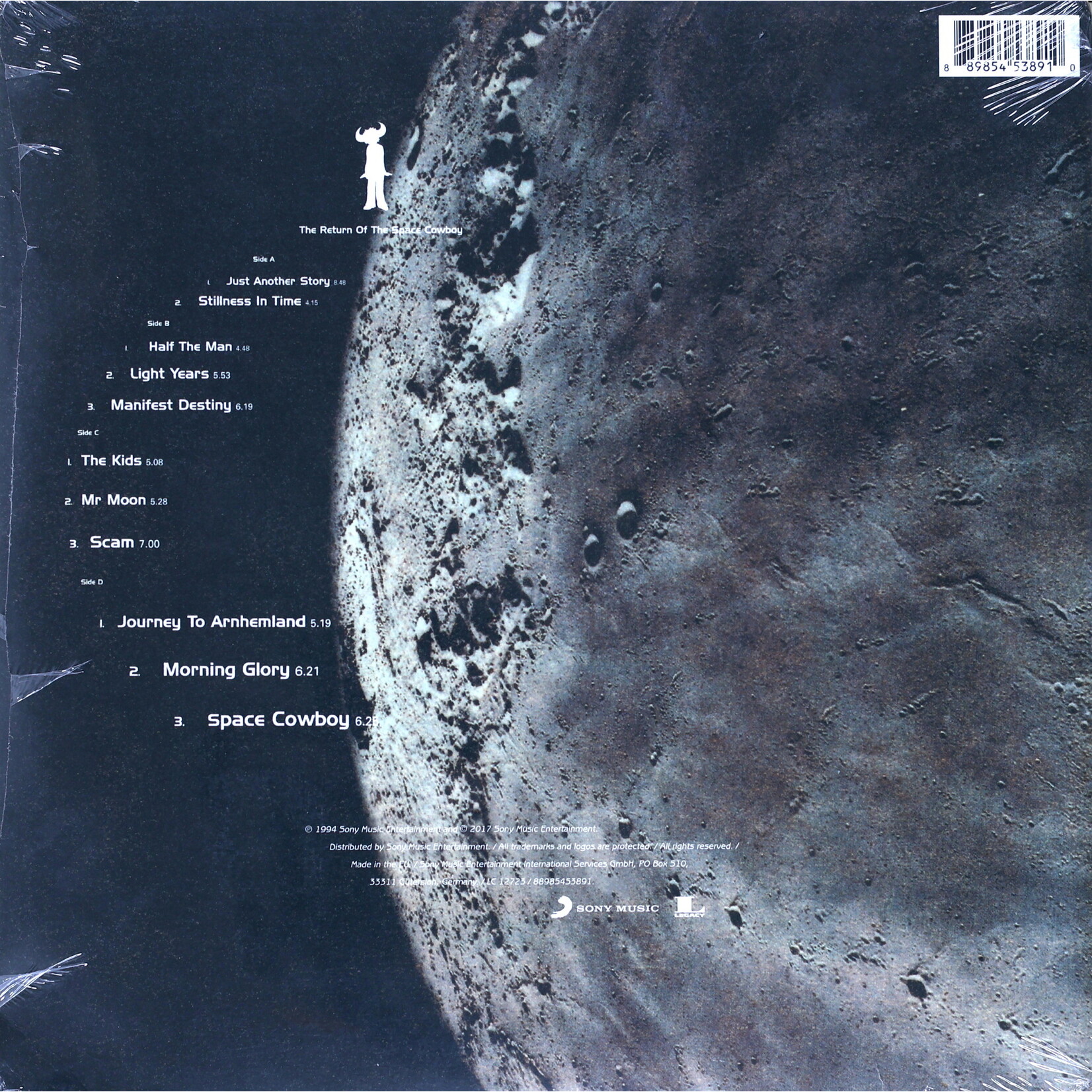 JAMIROQUAI - THE RETURN OF THE SPACE COWBOY - GATEFOLD 2LP