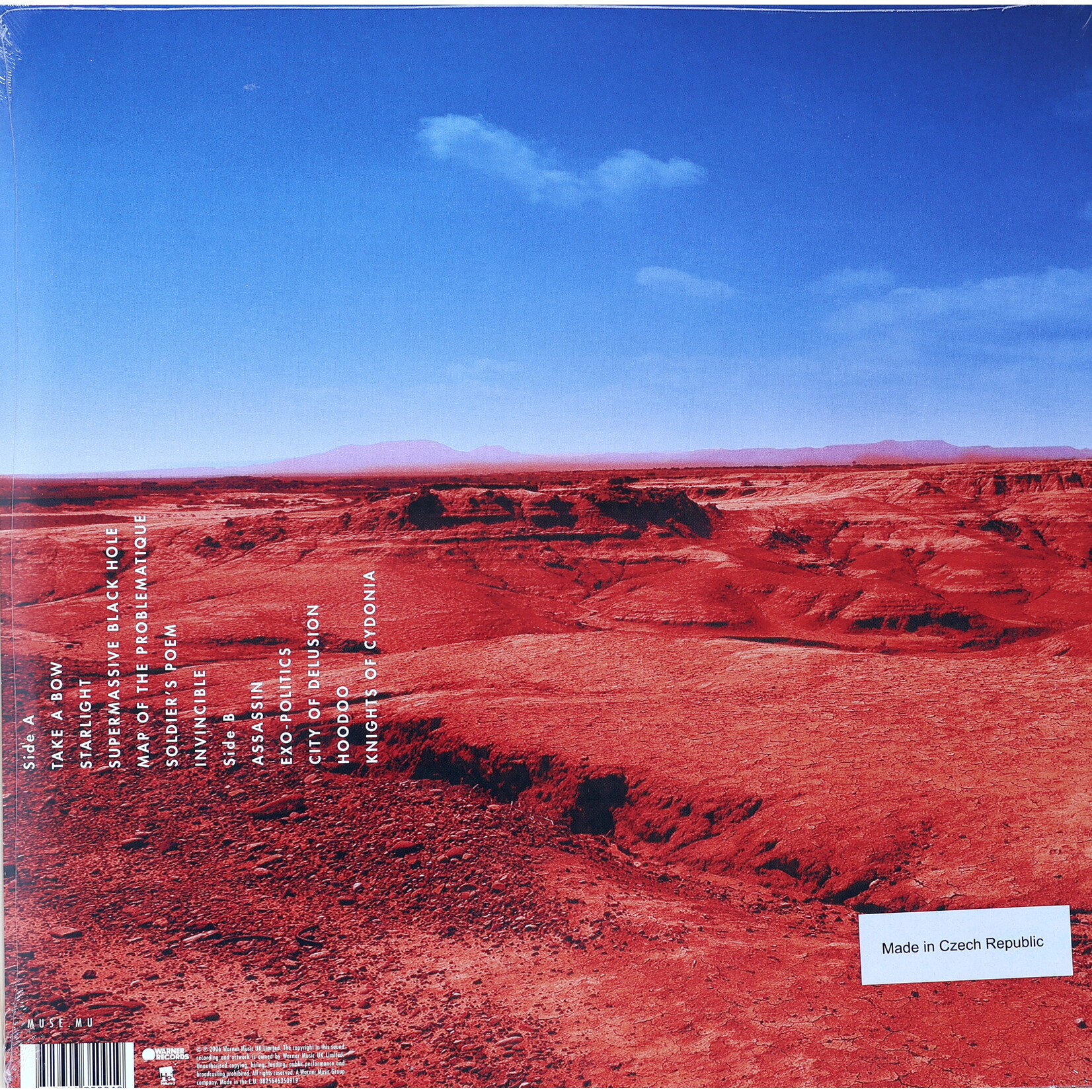 MUSE - BLACK HOLES AND REVELATIONS - LP