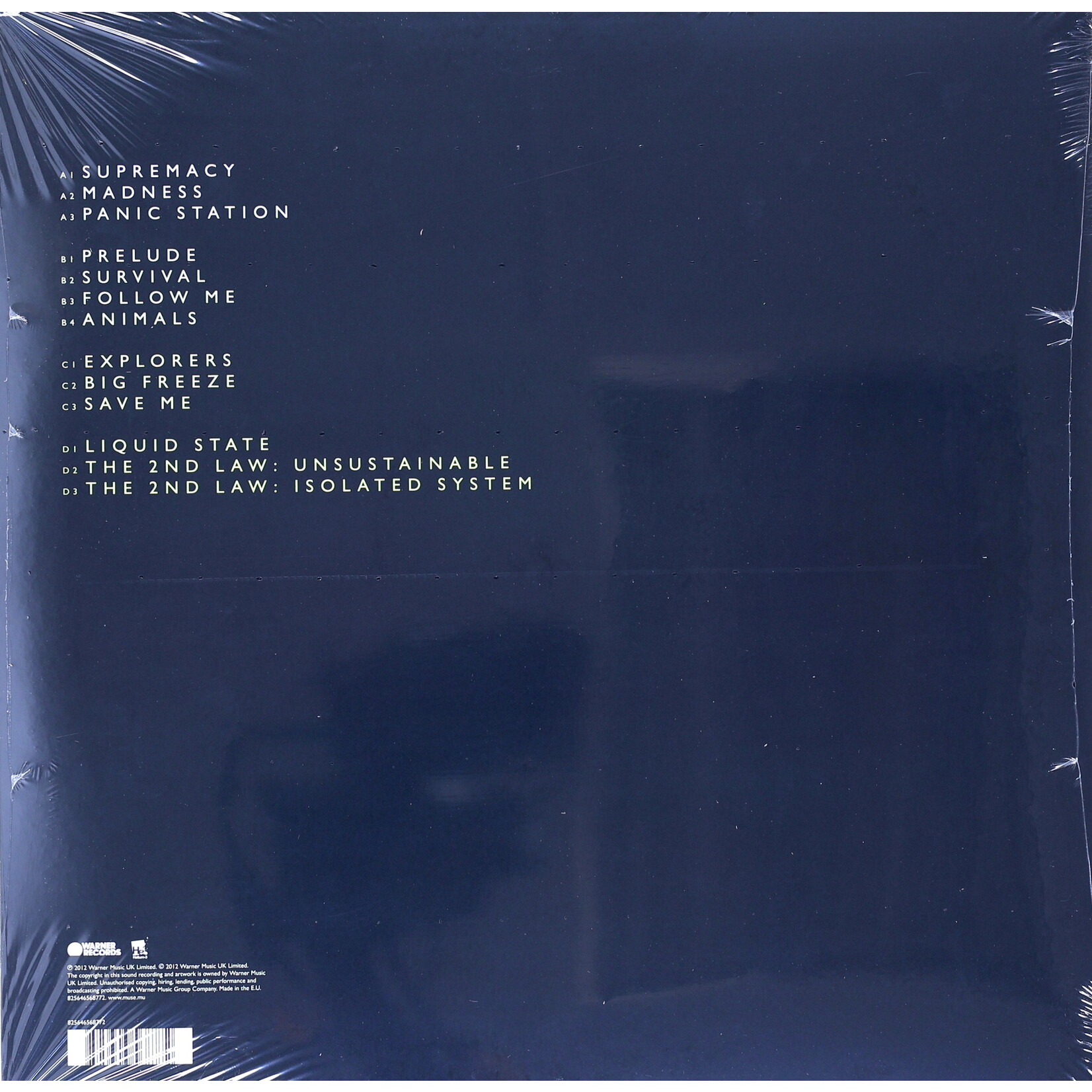 MUSE - 2ND LAW - GATEFOLD 2LP
