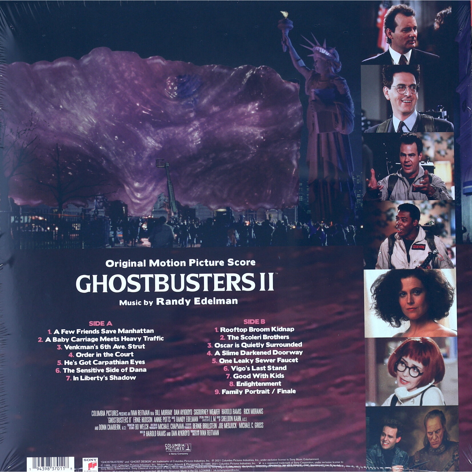 EDELMAN RANDY - GHOSTBUSTERS II - OST GATEFOLD LP