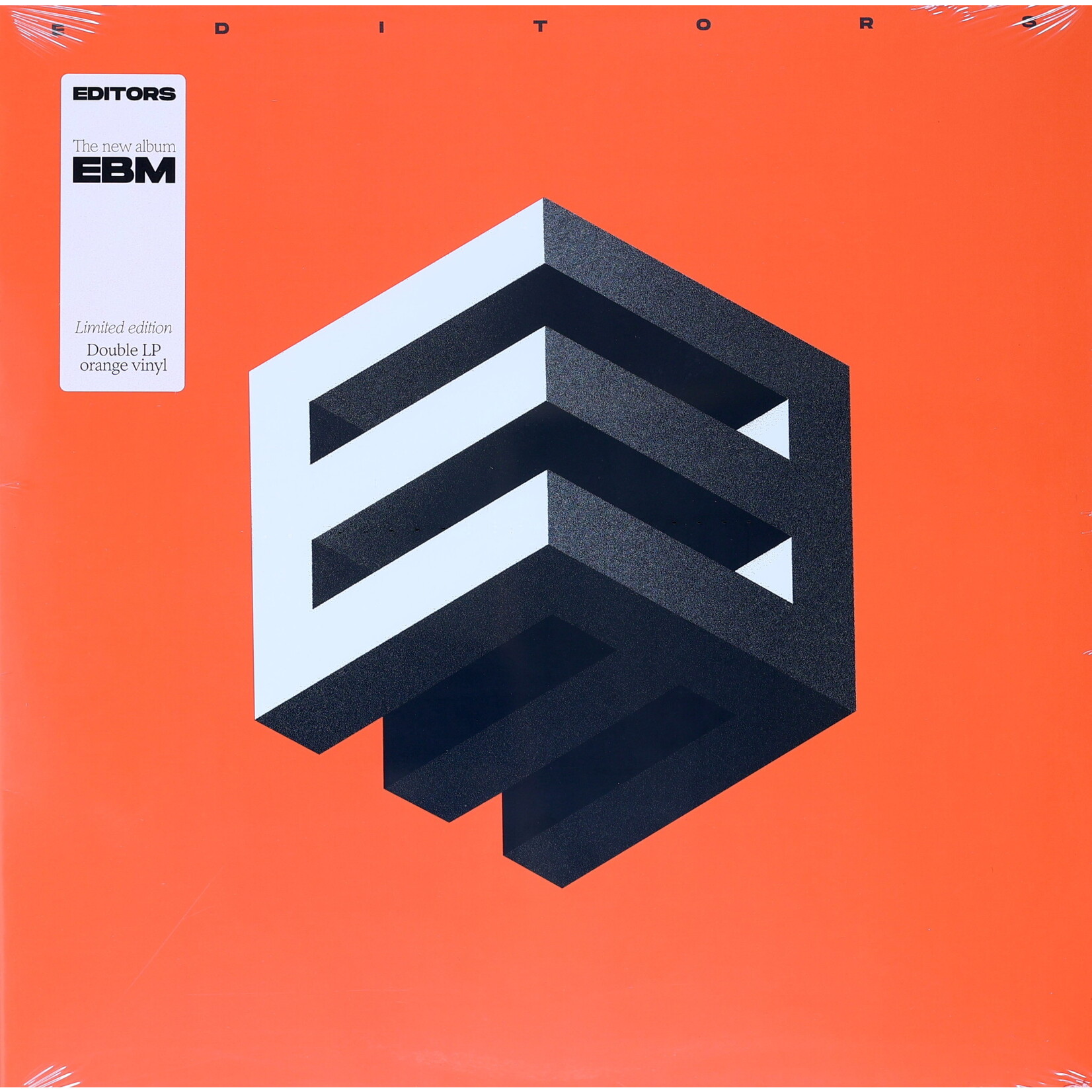 EDITORS - EBM - LTD COLORED ORANGE 2LP + ETCHING ON SIDE D