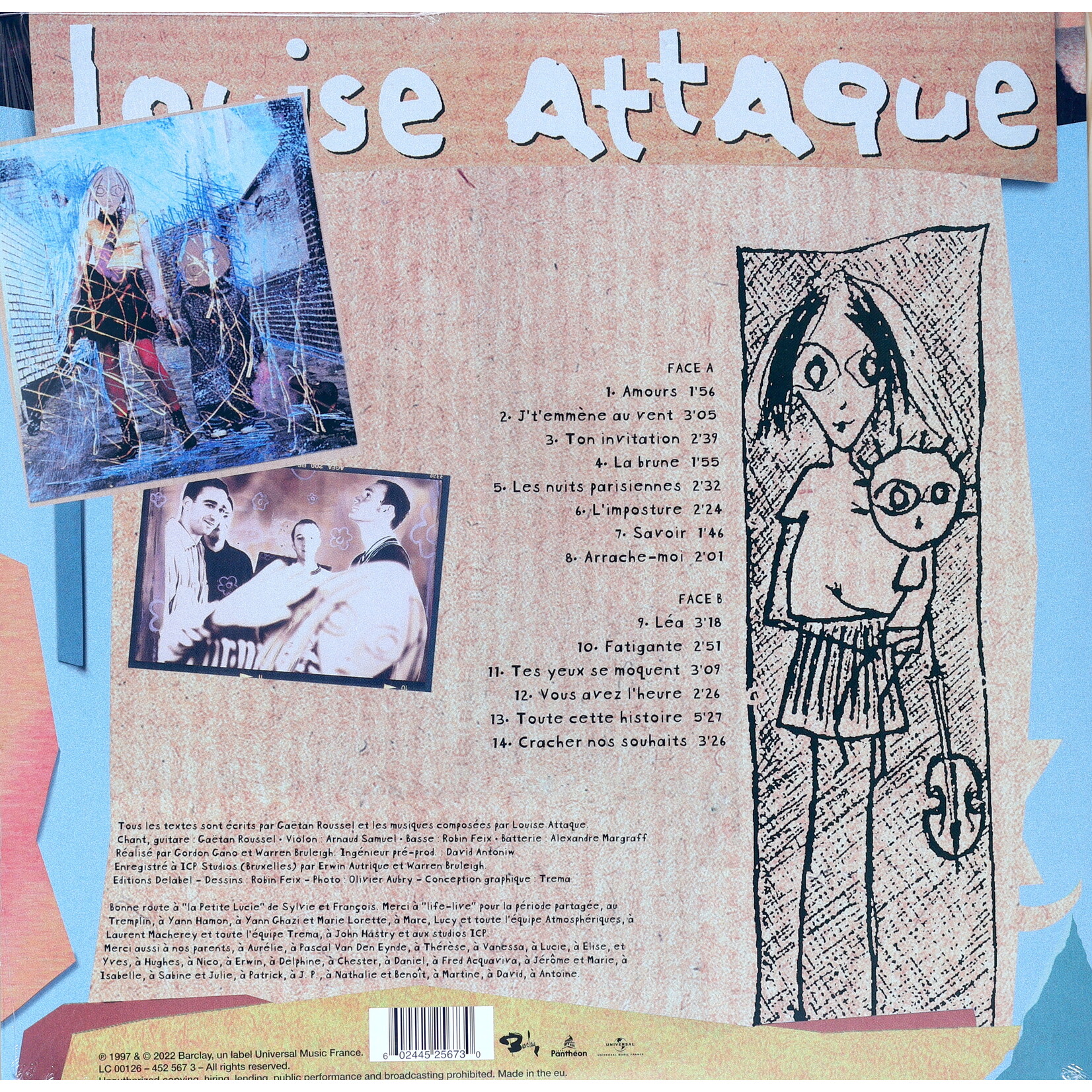 LOUISE ATTAQUE - LOUISE ATTAQUE - LTD USA IMPORT LP