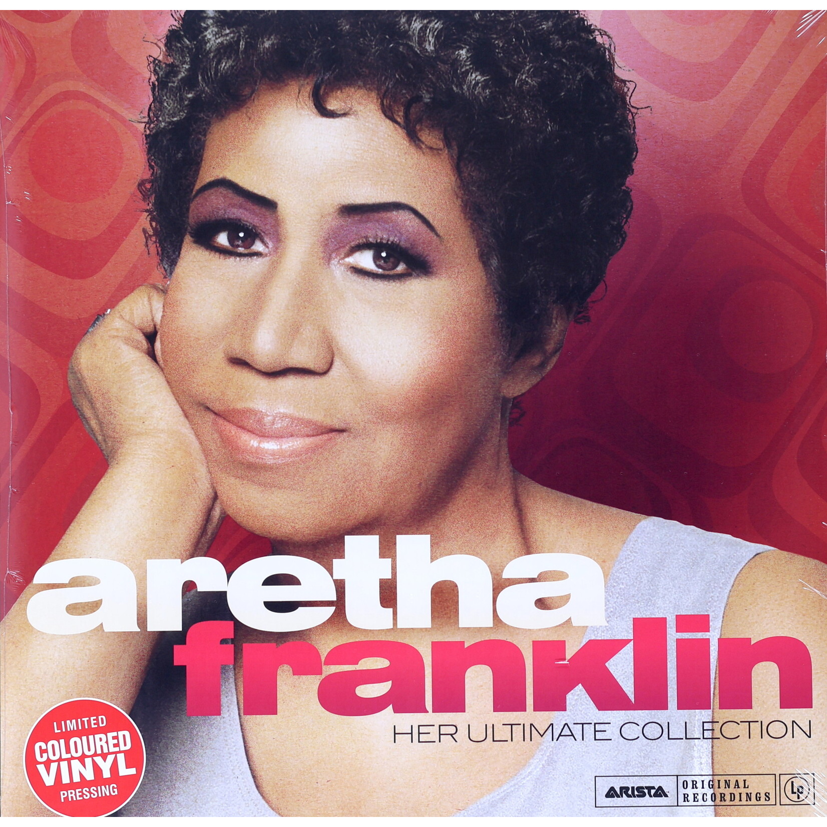 FRANKLIN, ARETHA - HER ULTIMATE COLLECTION - COLORED RED LP