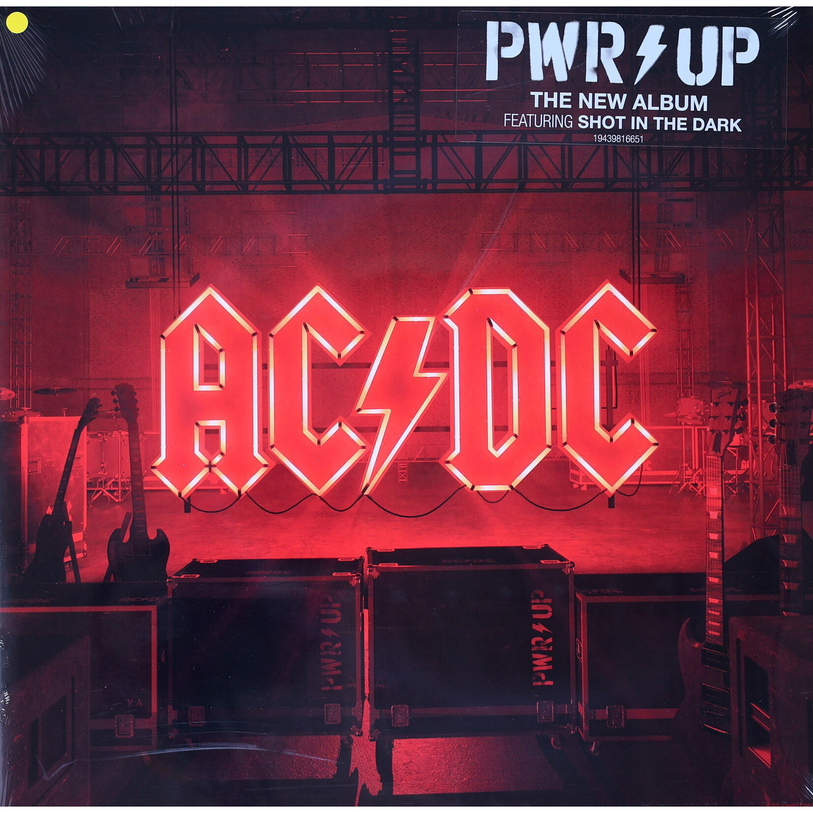 AC/DC - POWER UP - GATEFOLD COLORED YELLOW LP