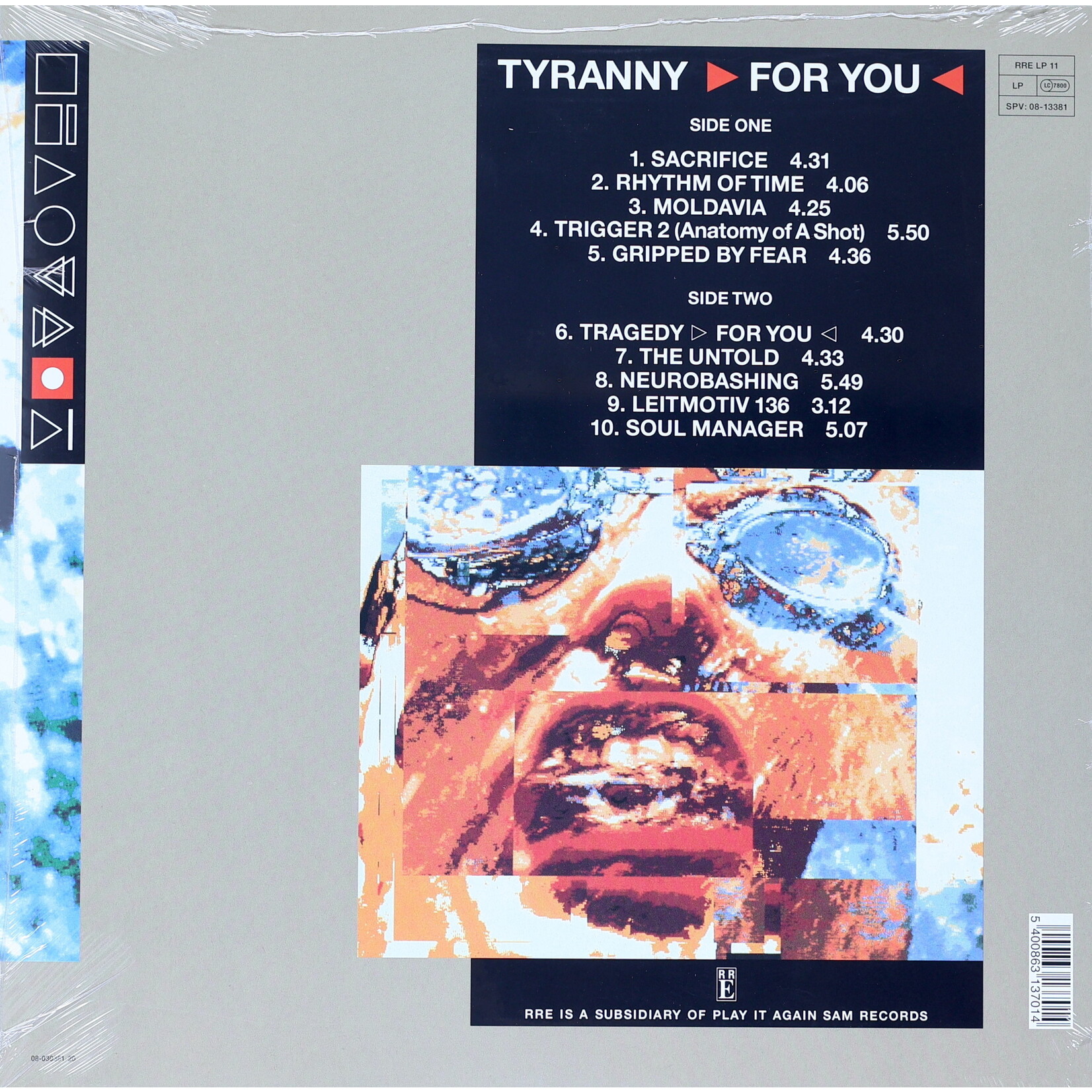 FRONT 242 - TYRANNY FOR YOU - LP