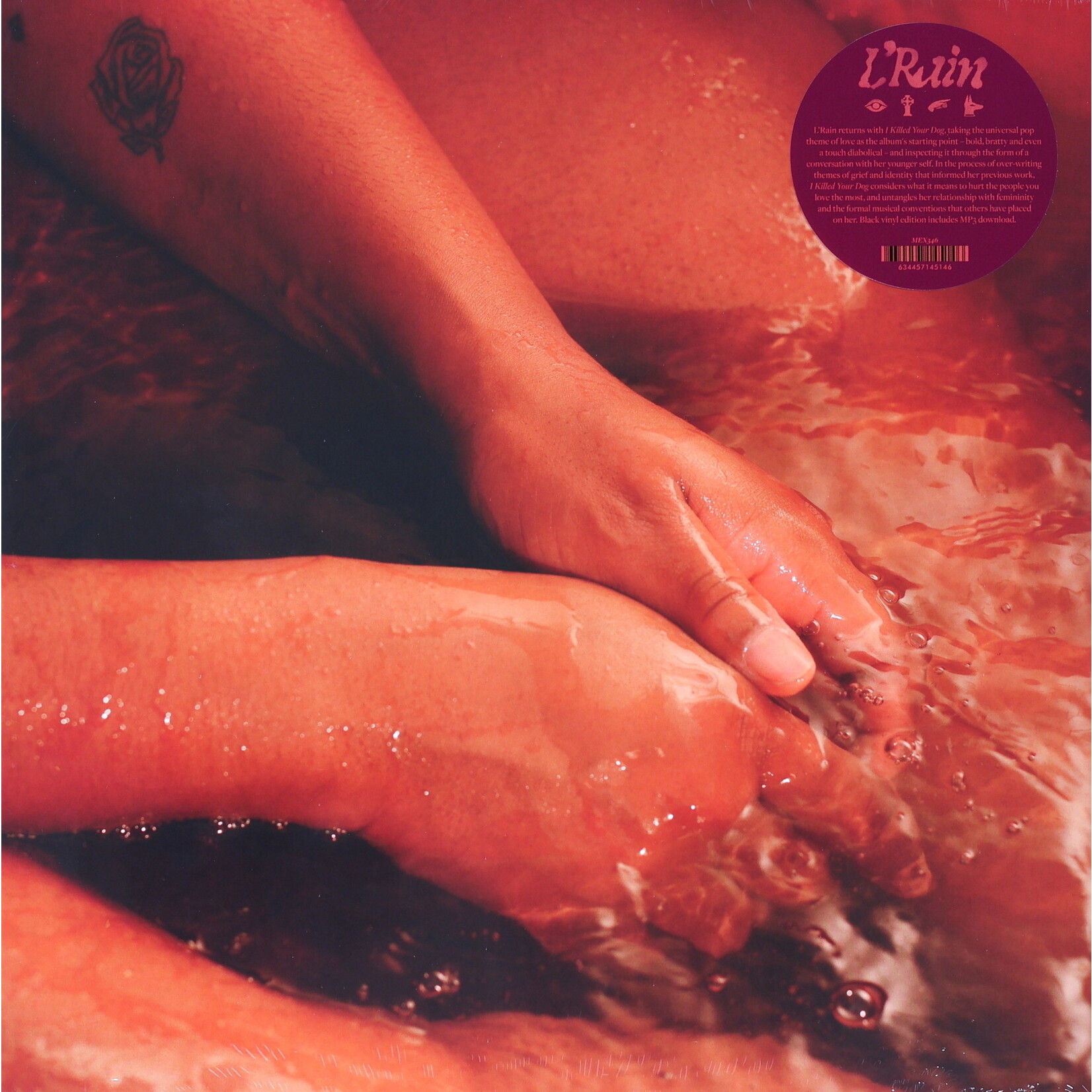 L'RAIN - I KILLED YOUR DOG - LP