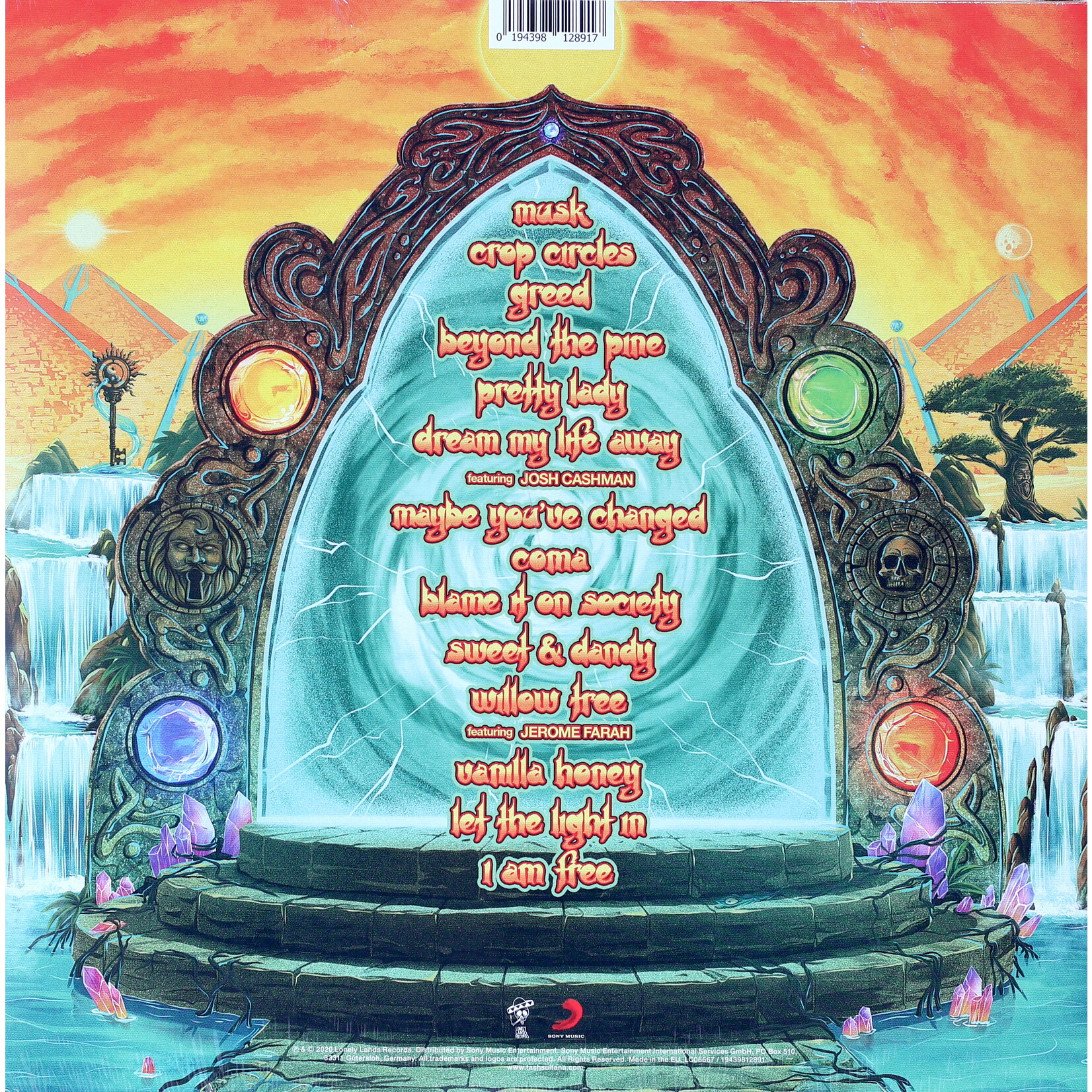 SULTANA, TASH - TERRA FIRMA -  GATEFOLD 2LP